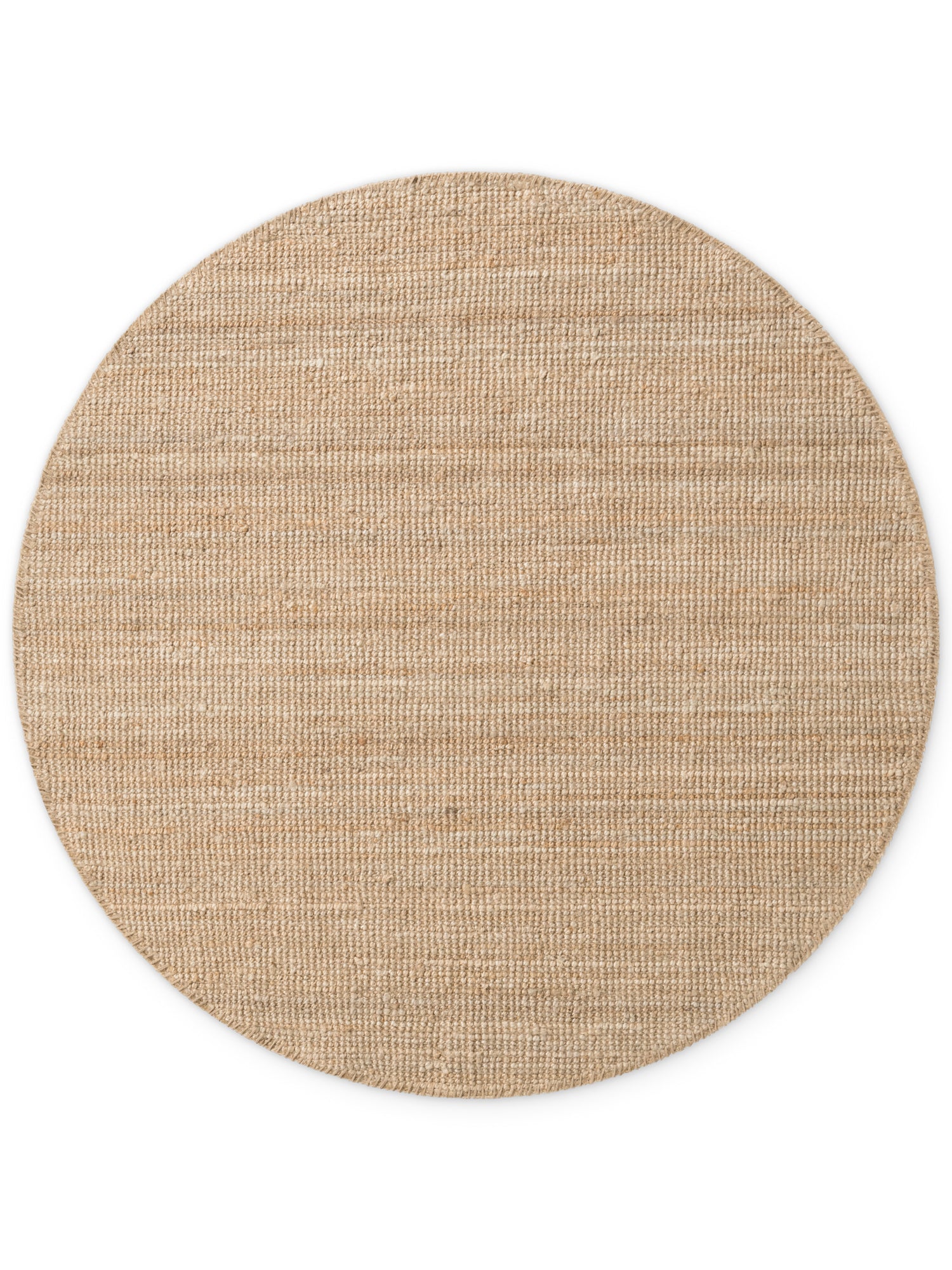 Hanse Home Bouclé-jutematta rund Jaipur natur guld
