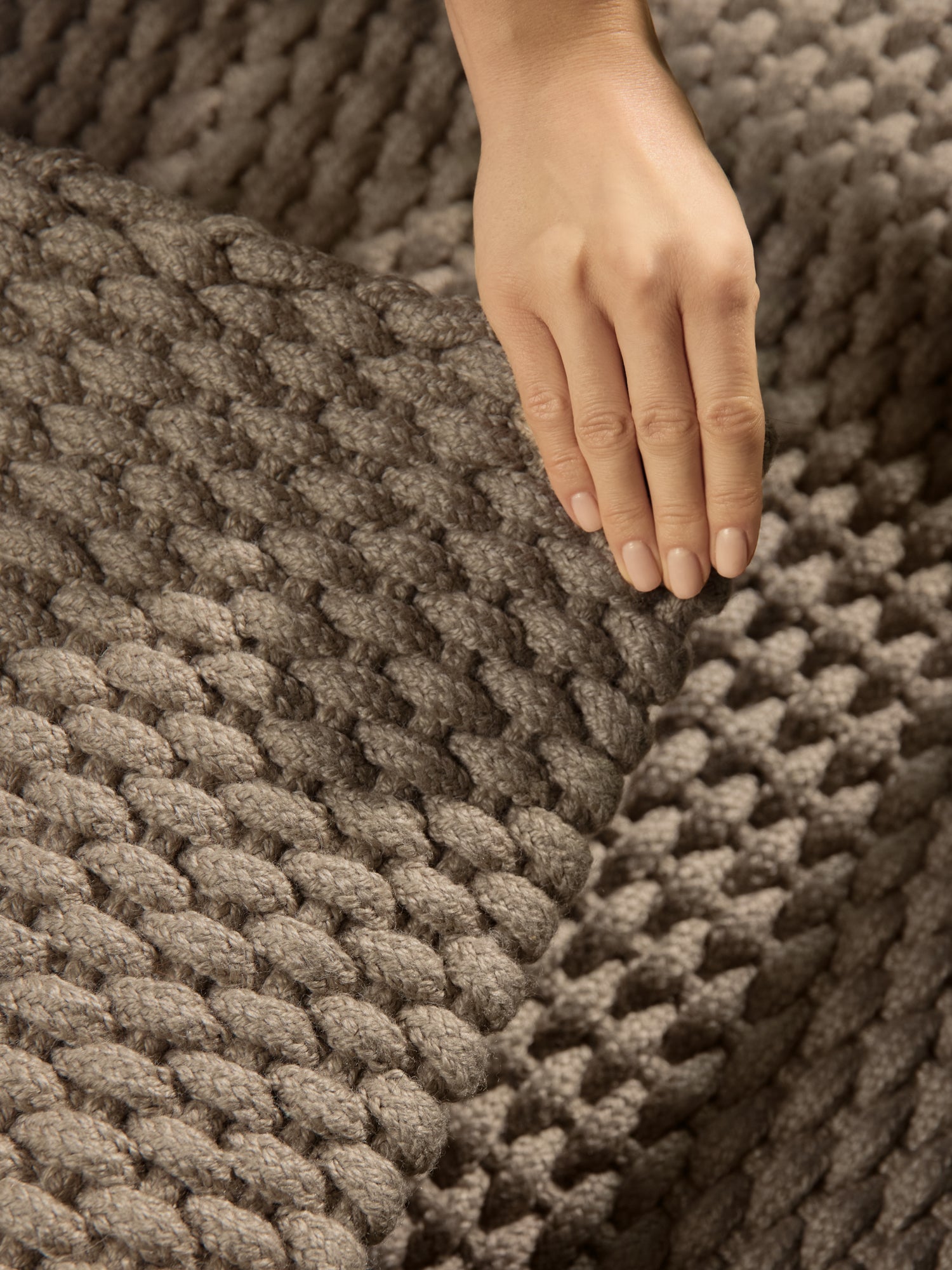 Rope beige grå