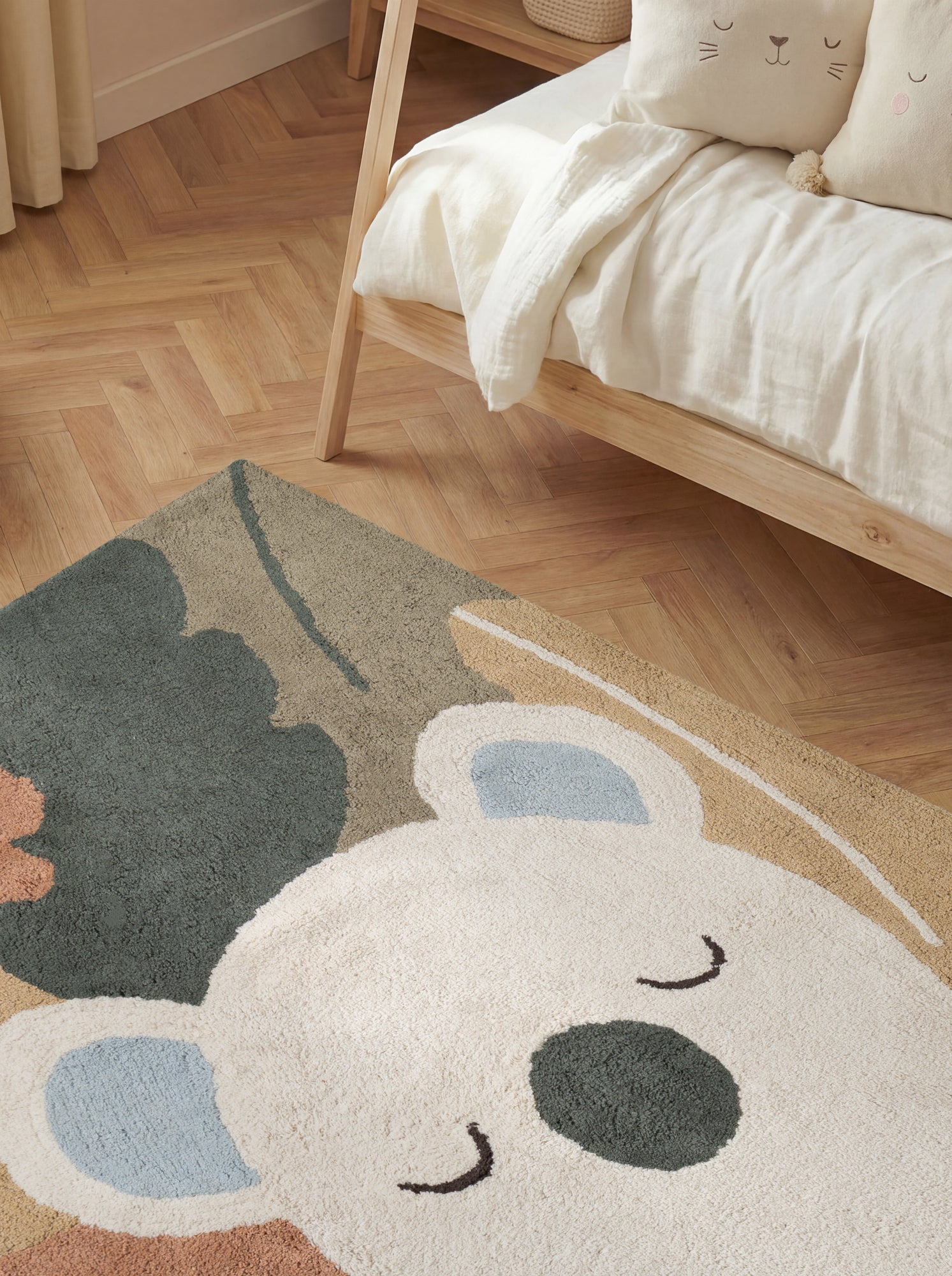 Hanse Home Snuggle Barnmatta Rio creme flerfärgad