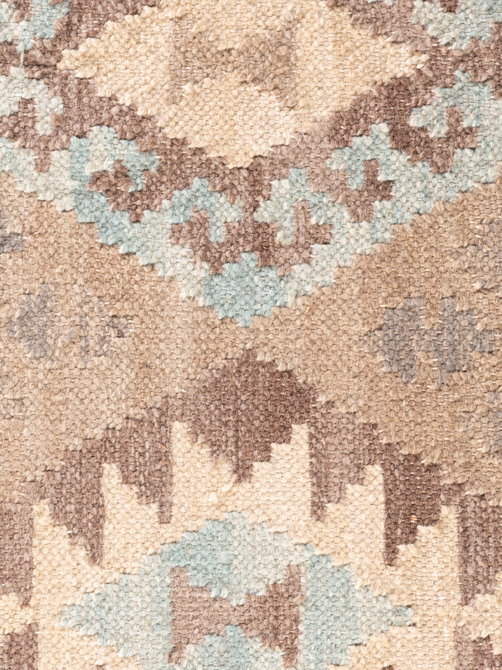 Hanse Home Kamal Afghansk kelimmatta Dune beige ljusblå