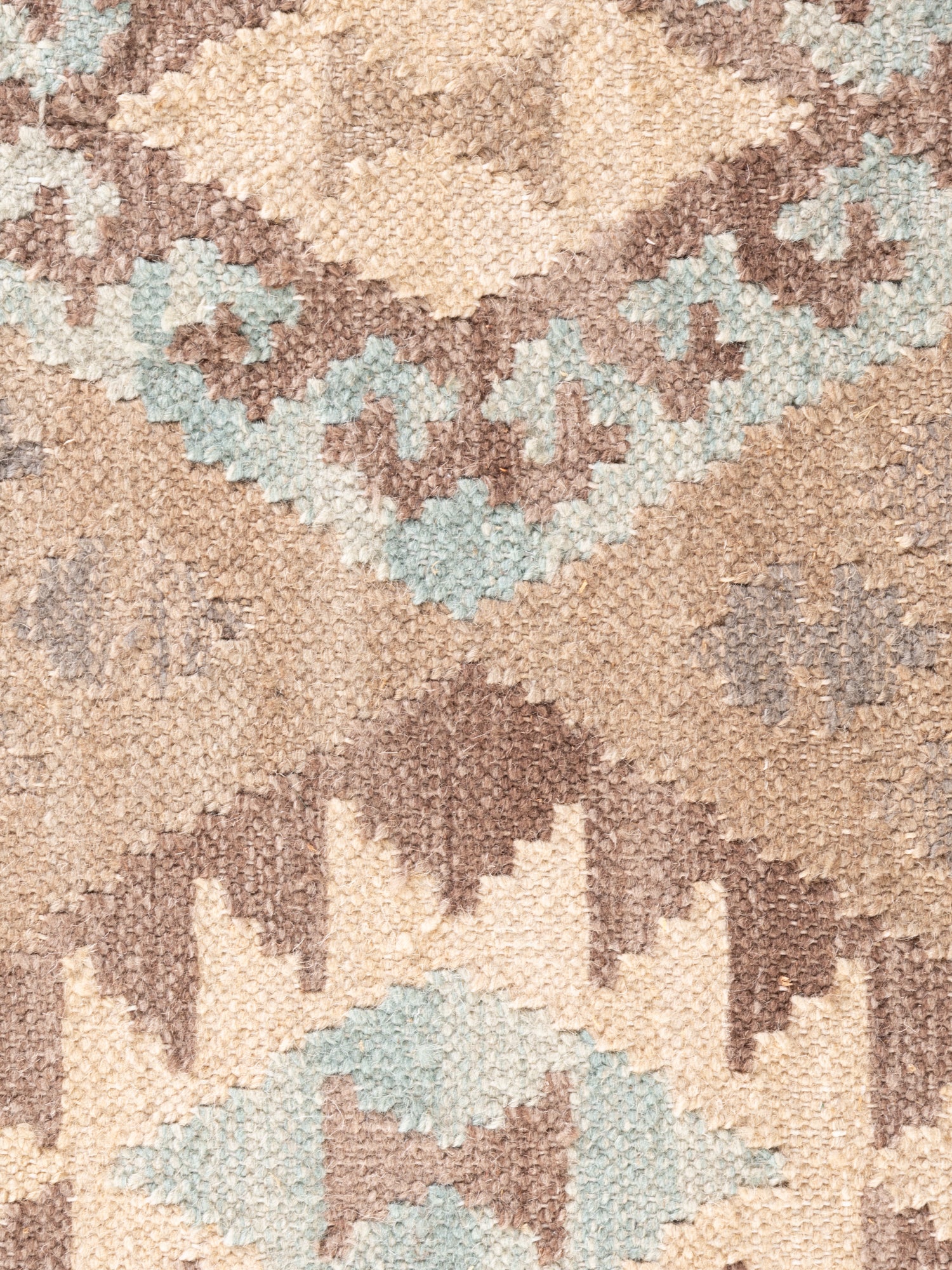 Hanse Home Kamal Afghansk kelimmatta Dune beige ljusblå