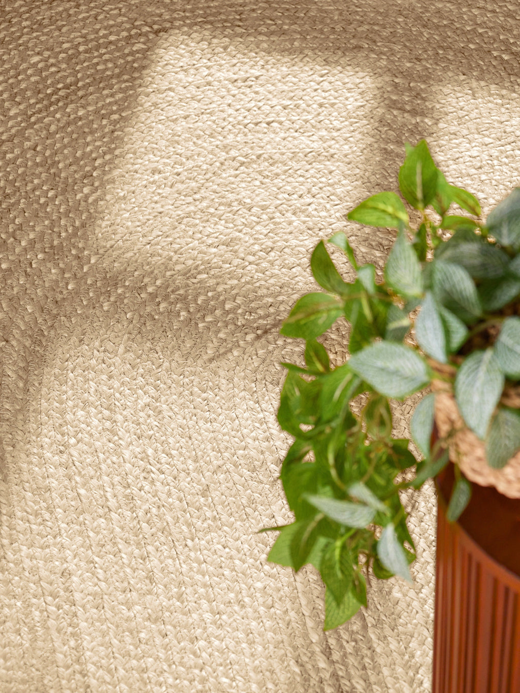 Hanse Home Jute Braided Jutematta oval Rangpur natur elfenben