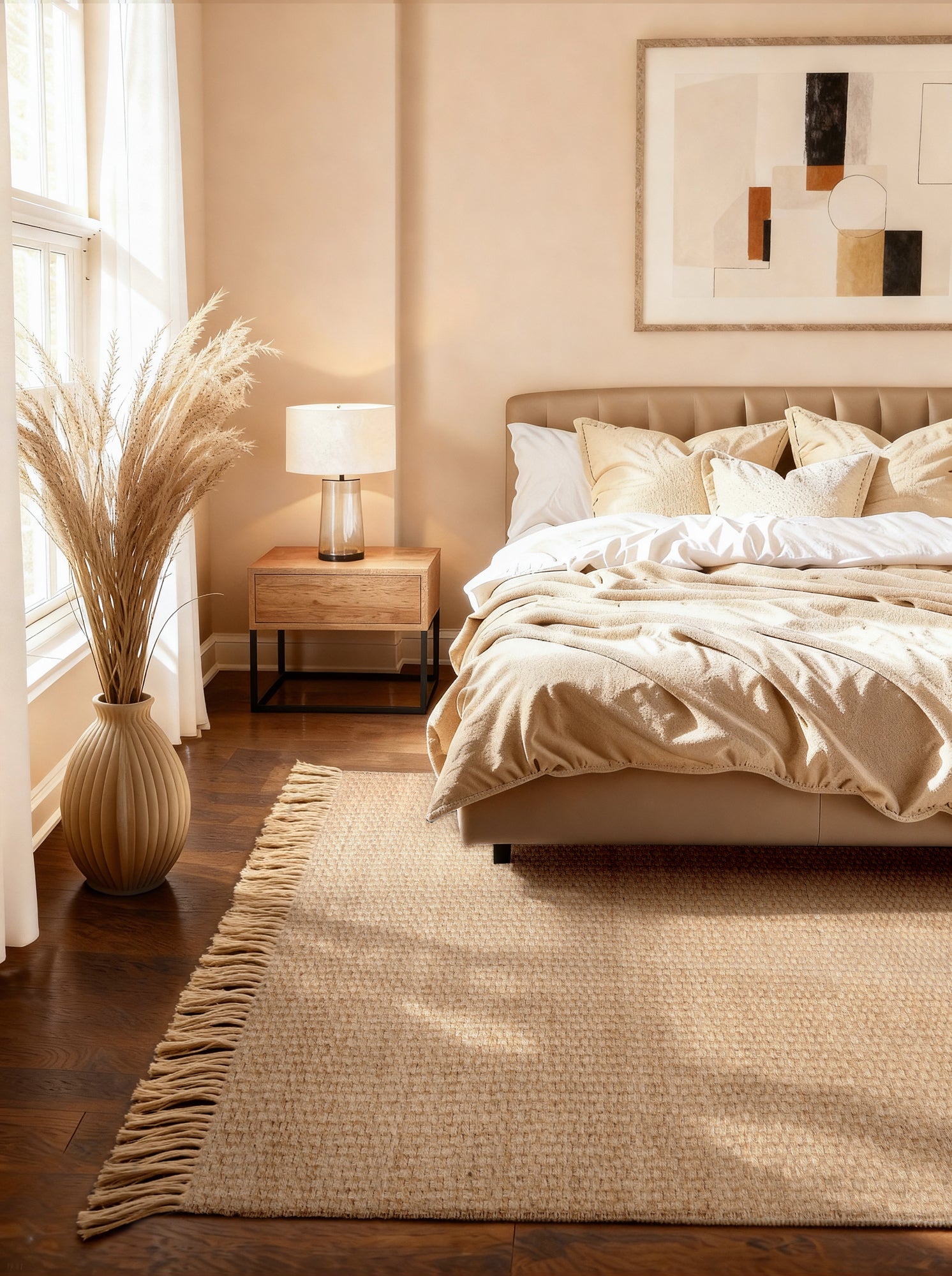 Hanse Home Handloom 1.0 Jutematta Fjord natur guld