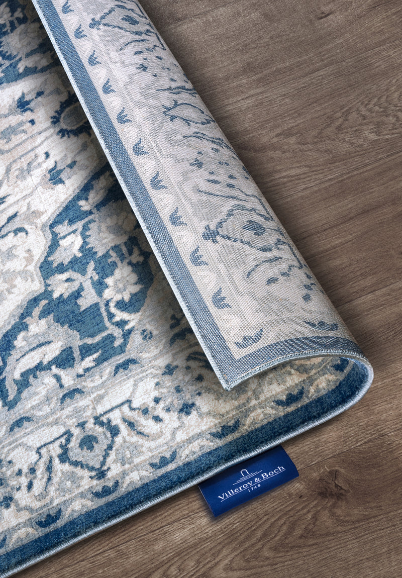 Villeroy & Boch 1869 Kortluggsmatta Gabrielle creme blå