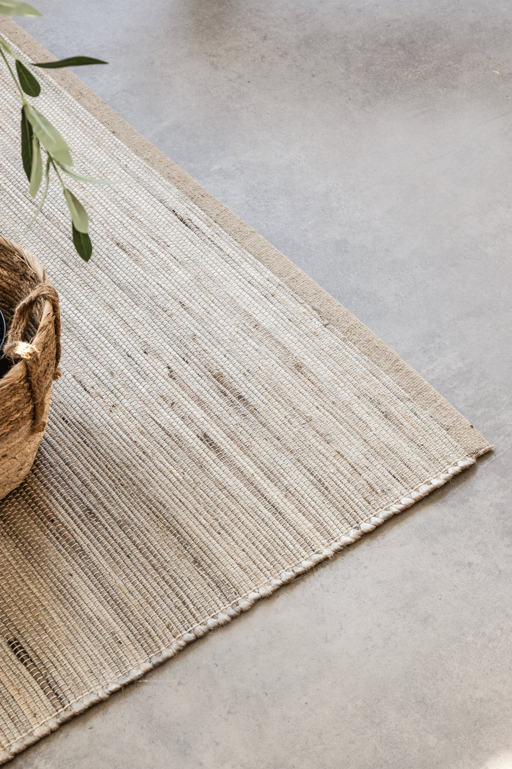 Hanse Home Handloom 1.0 Jutematta Dhaka natur grå brun