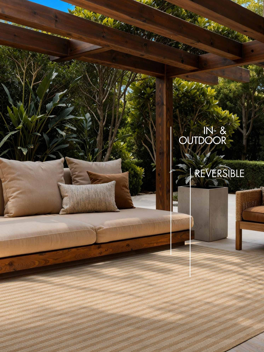 Linley jute vit