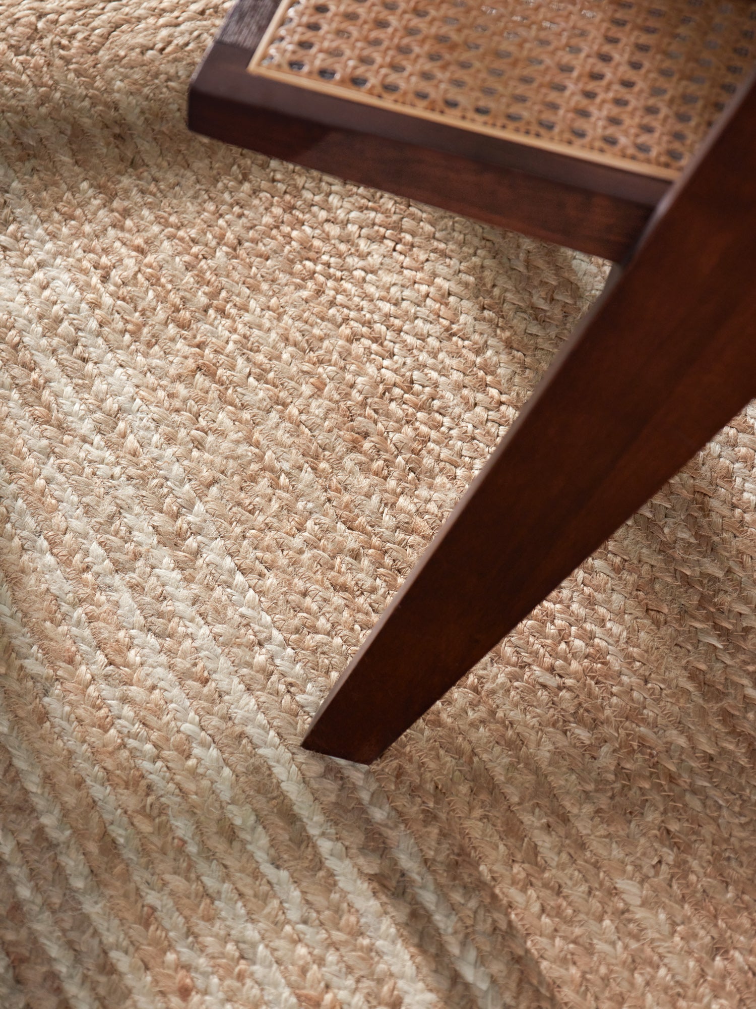 Hanse Home Juno Jutematta Juno Line natur vit guld