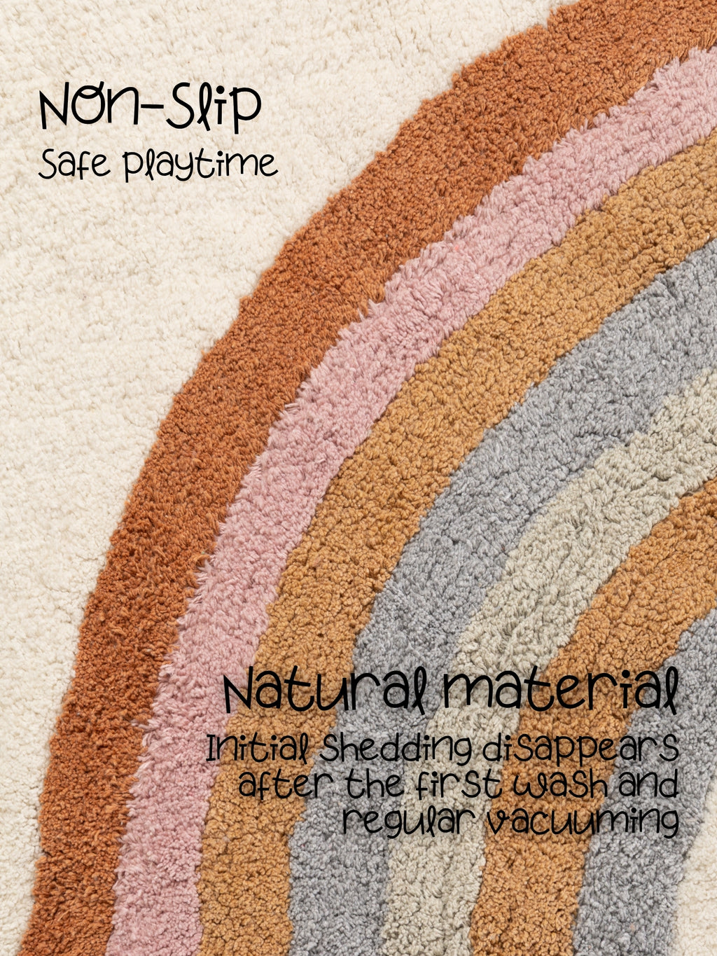 Hanse Home Snuggle Barnmatta Petite Melodie creme flerfärgad