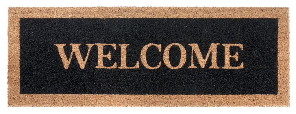 Hanse Home Mix Mats Dörrmatta kokos svart Welcome Border