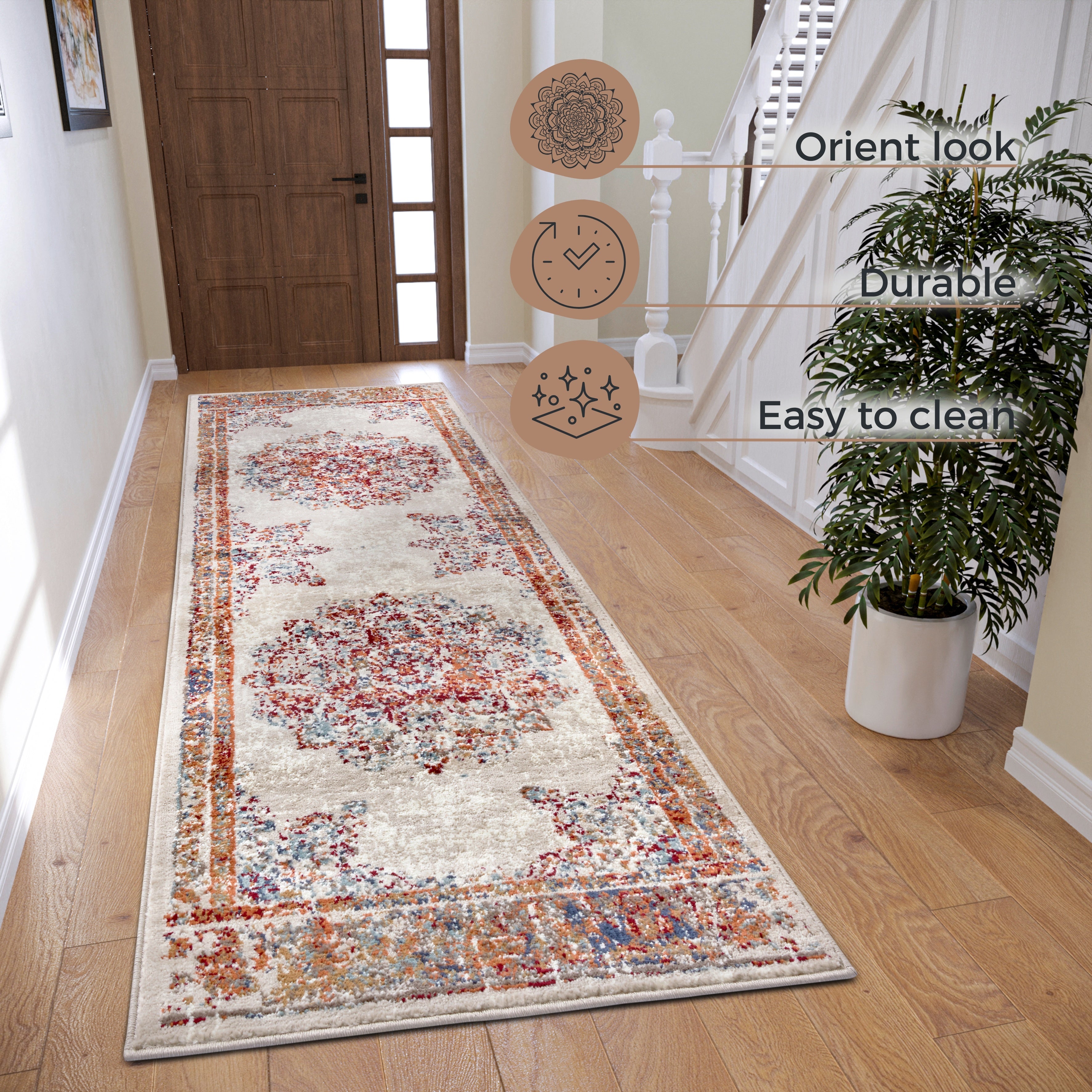 Hanse Home Orient Matta Maderno creme flerfärgad