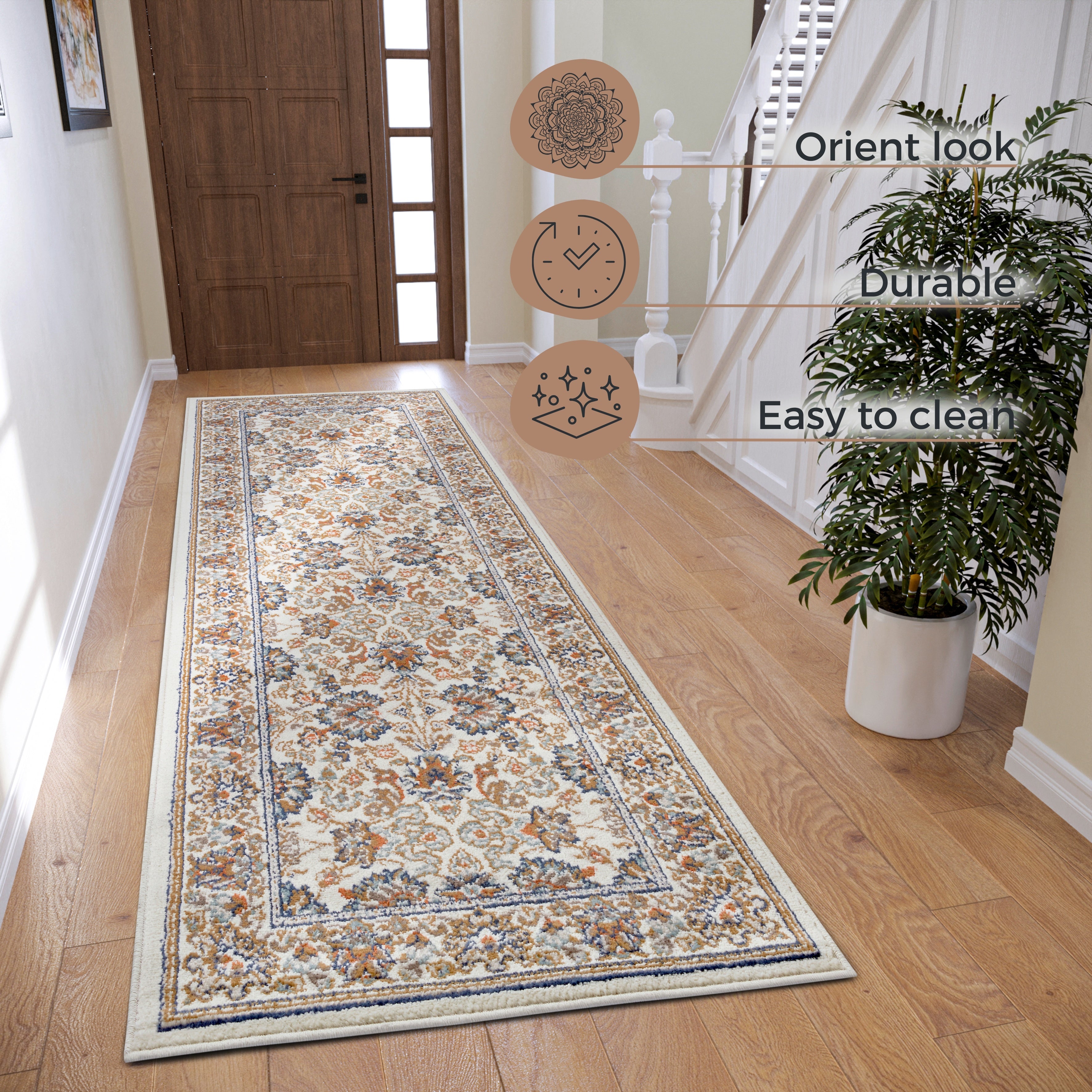 Hanse Home Orient Matta Saraceni creme flerfärgad