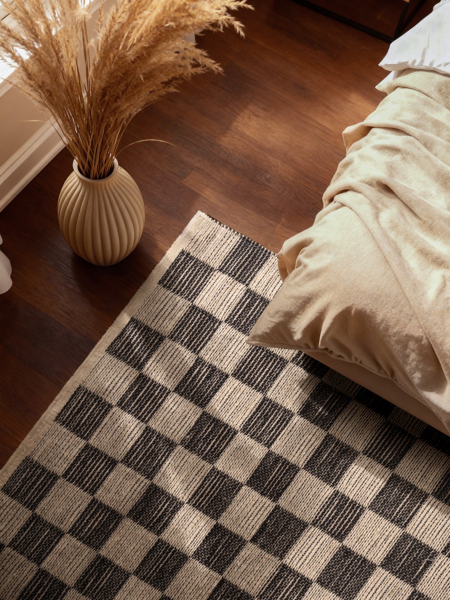 Hanse Home Handloom 1.0 Jutematta Rex natur vit svart
