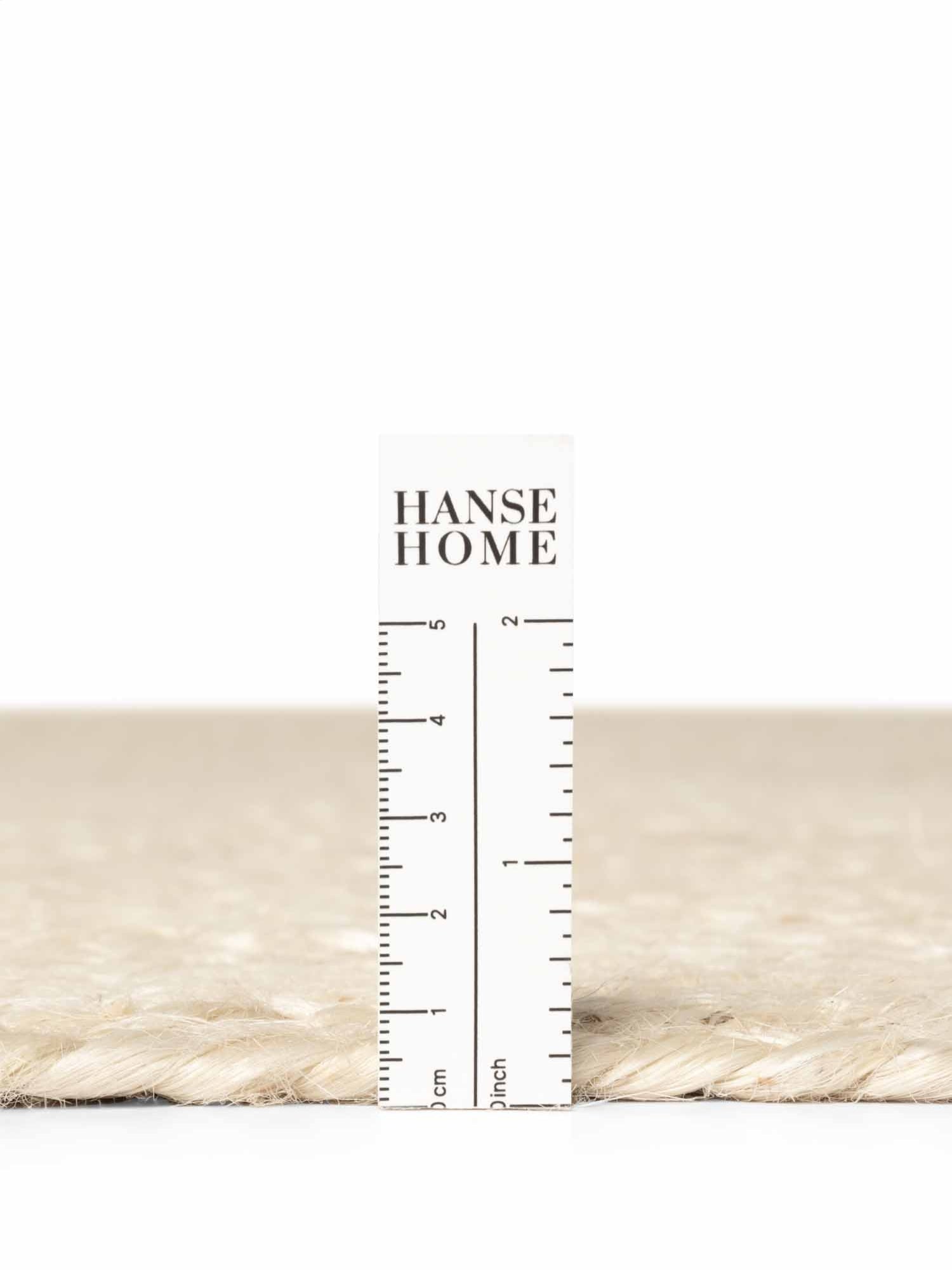 Hanse Home Jute Braided Jutematta oval Rangpur natur elfenben