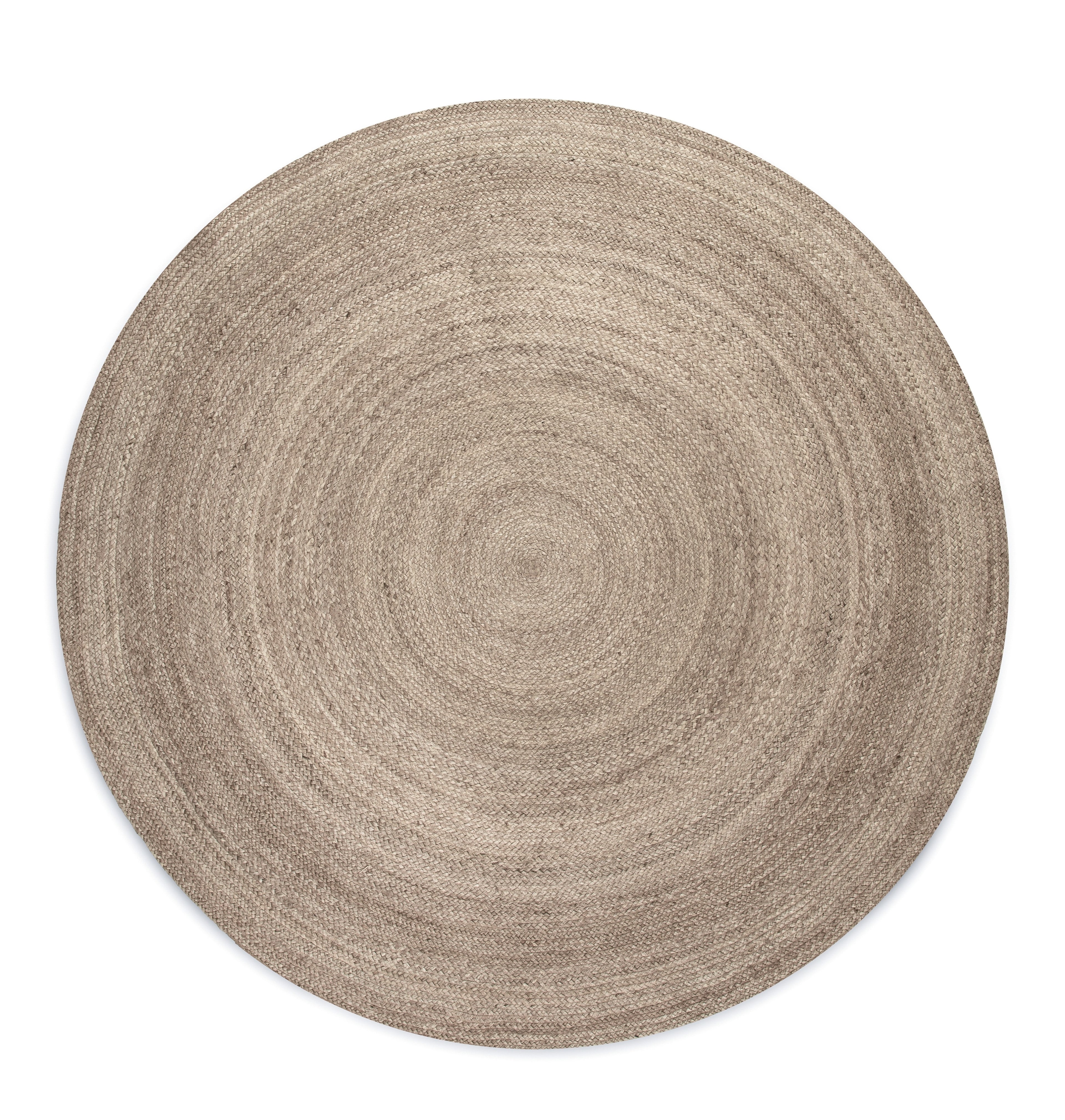Hanse Home Jute Braided Jutematta rund Rangpur natur grå brun