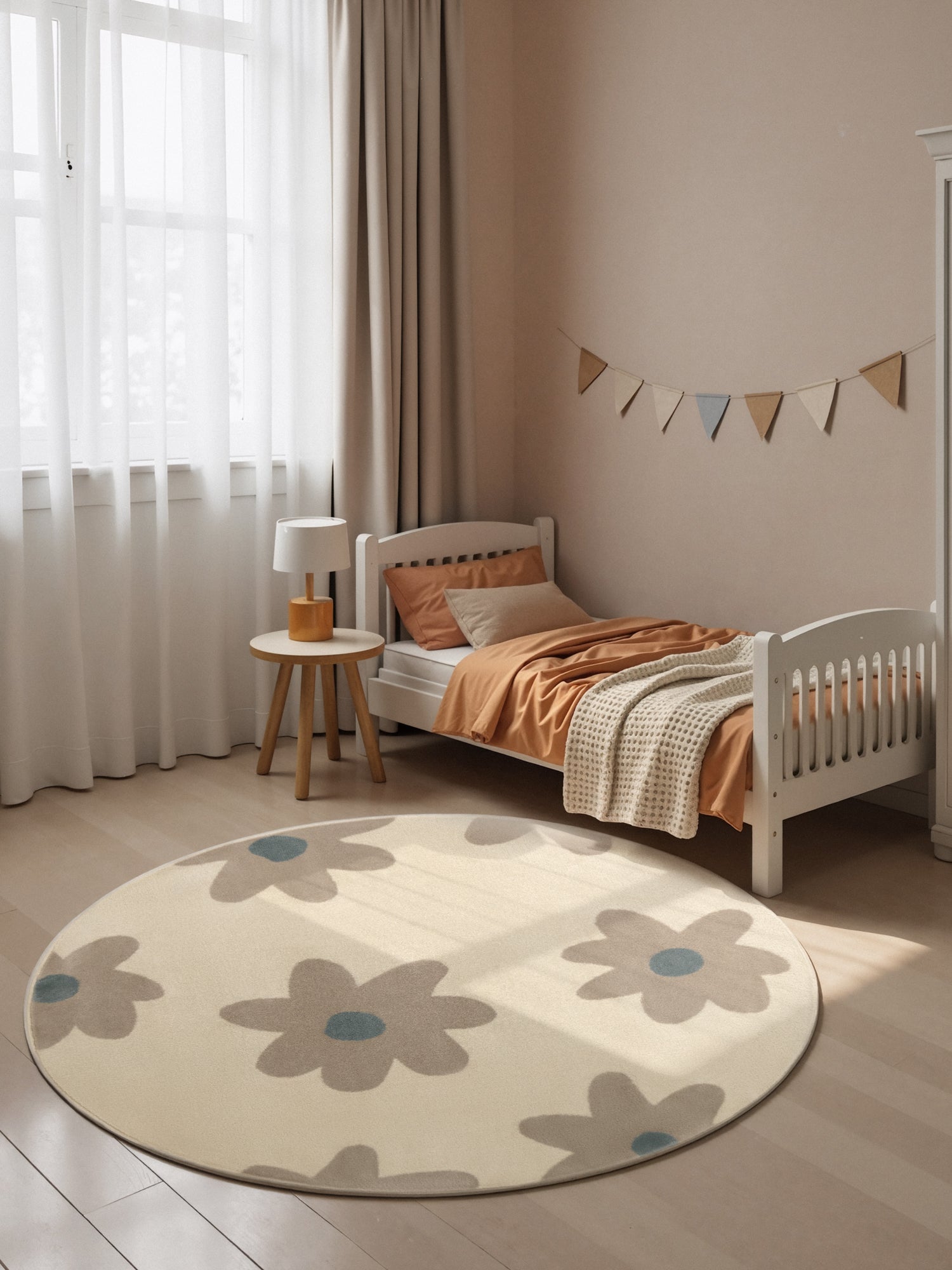 Hanse Home Adventures Barnmatta Bloomy creme beige