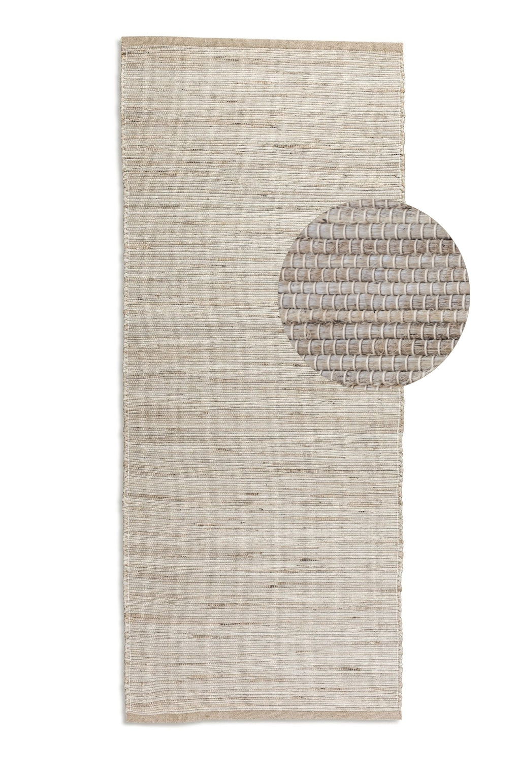 Hanse Home Handloom 1.0 Jutematta Dhaka natur grå brun