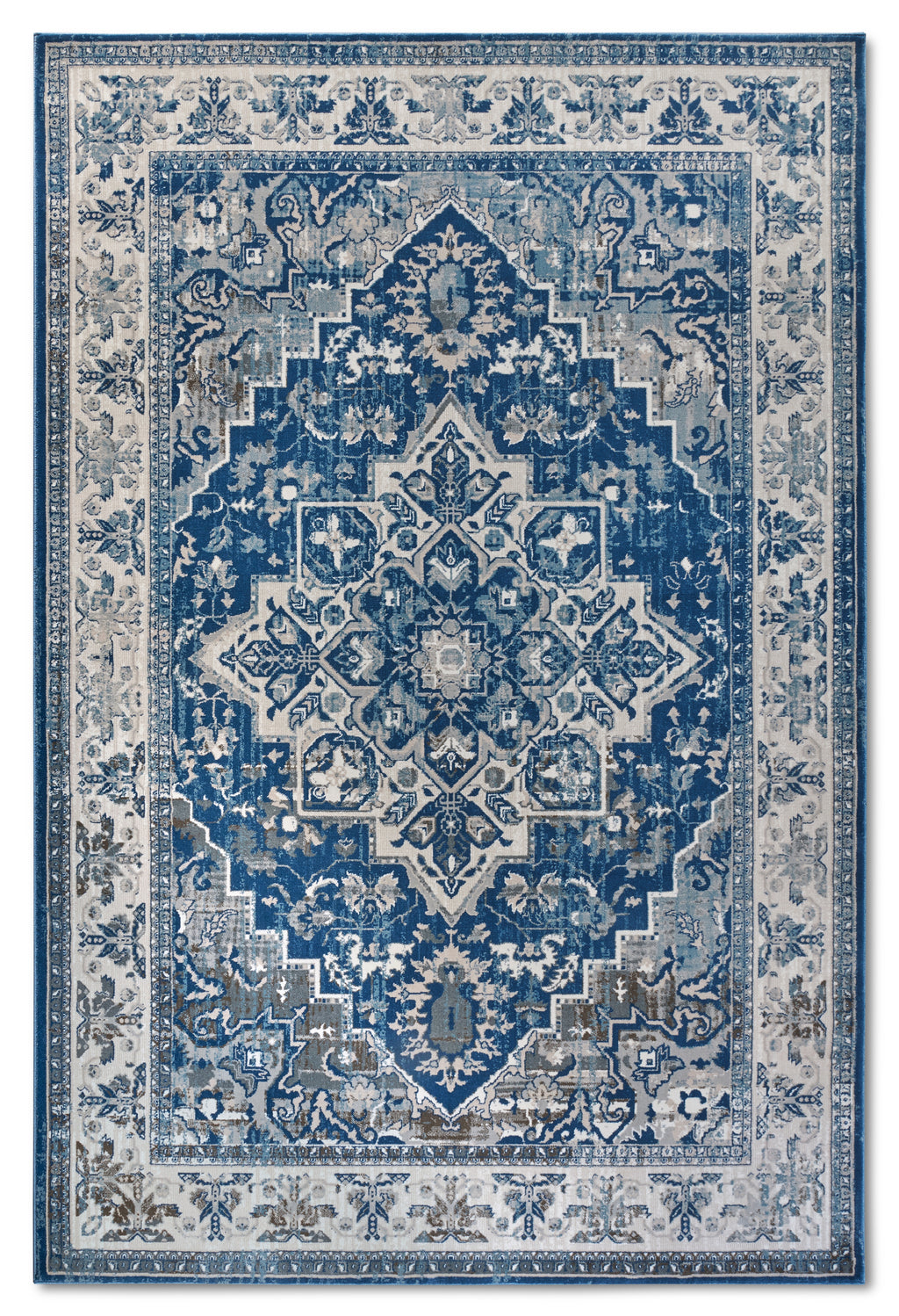 Villeroy & Boch 1869 Kortluggsmatta Jehanne blå creme