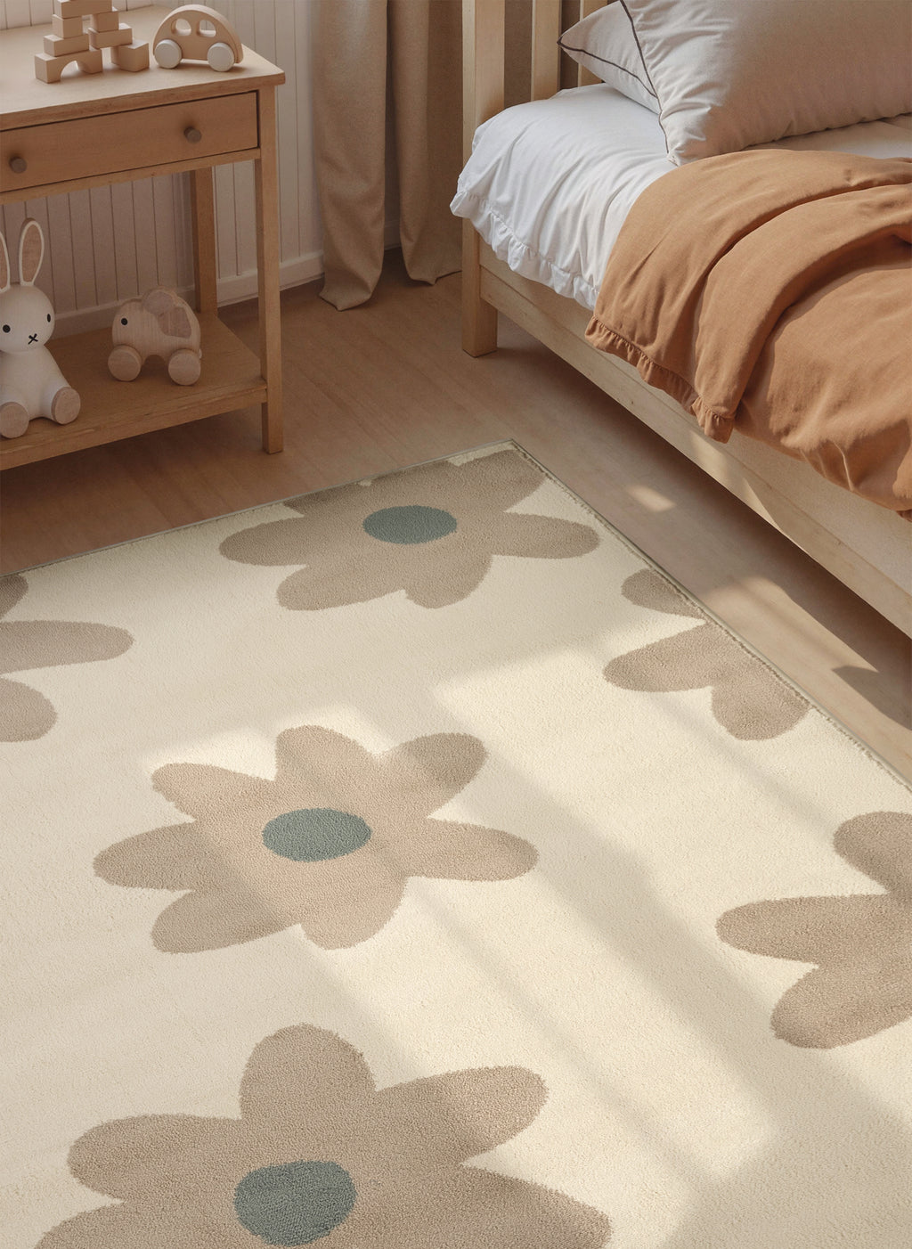 Hanse Home Adventures Barnmatta Bloomy creme beige