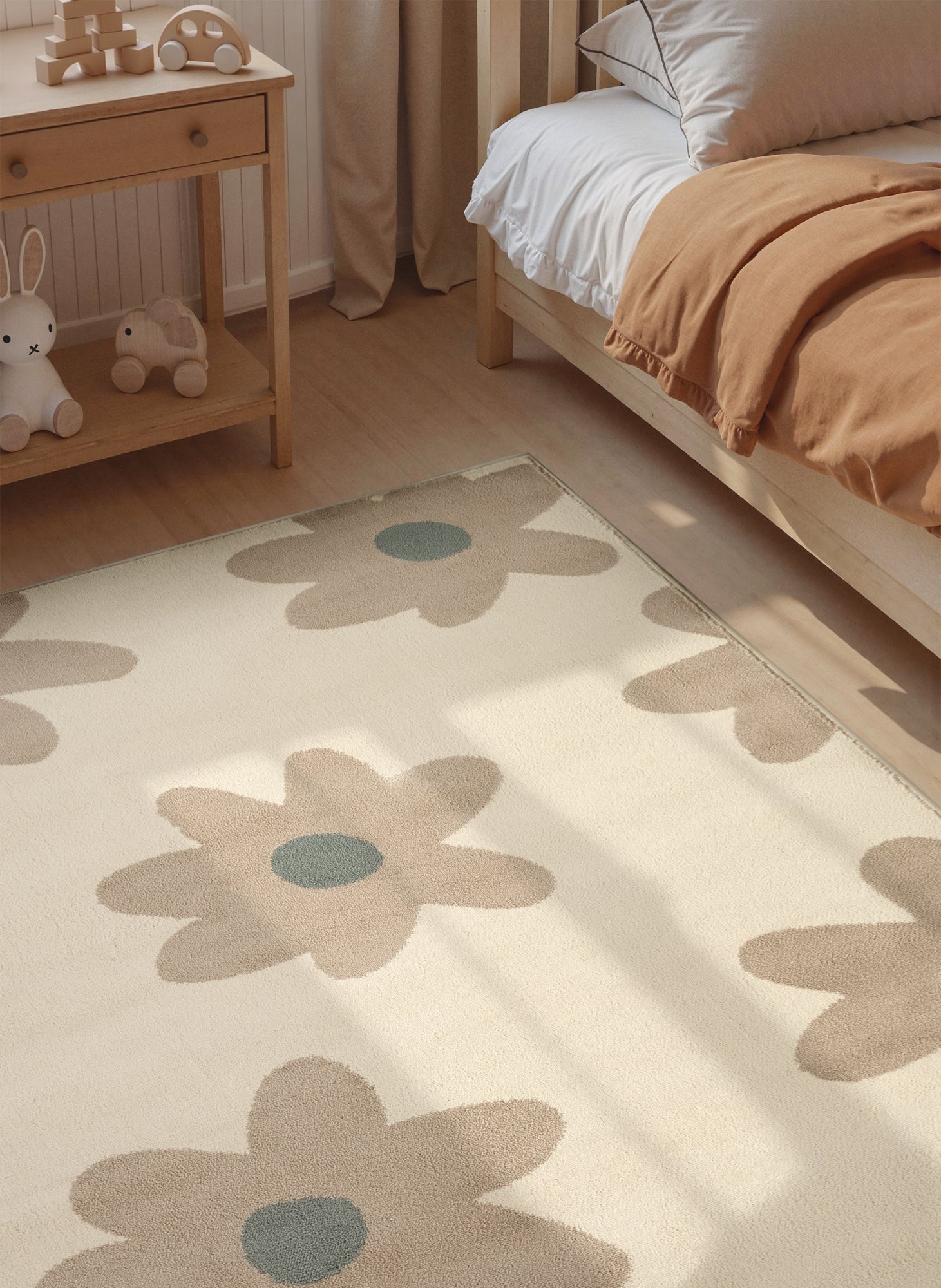 Hanse Home Adventures Barnmatta Bloomy creme beige