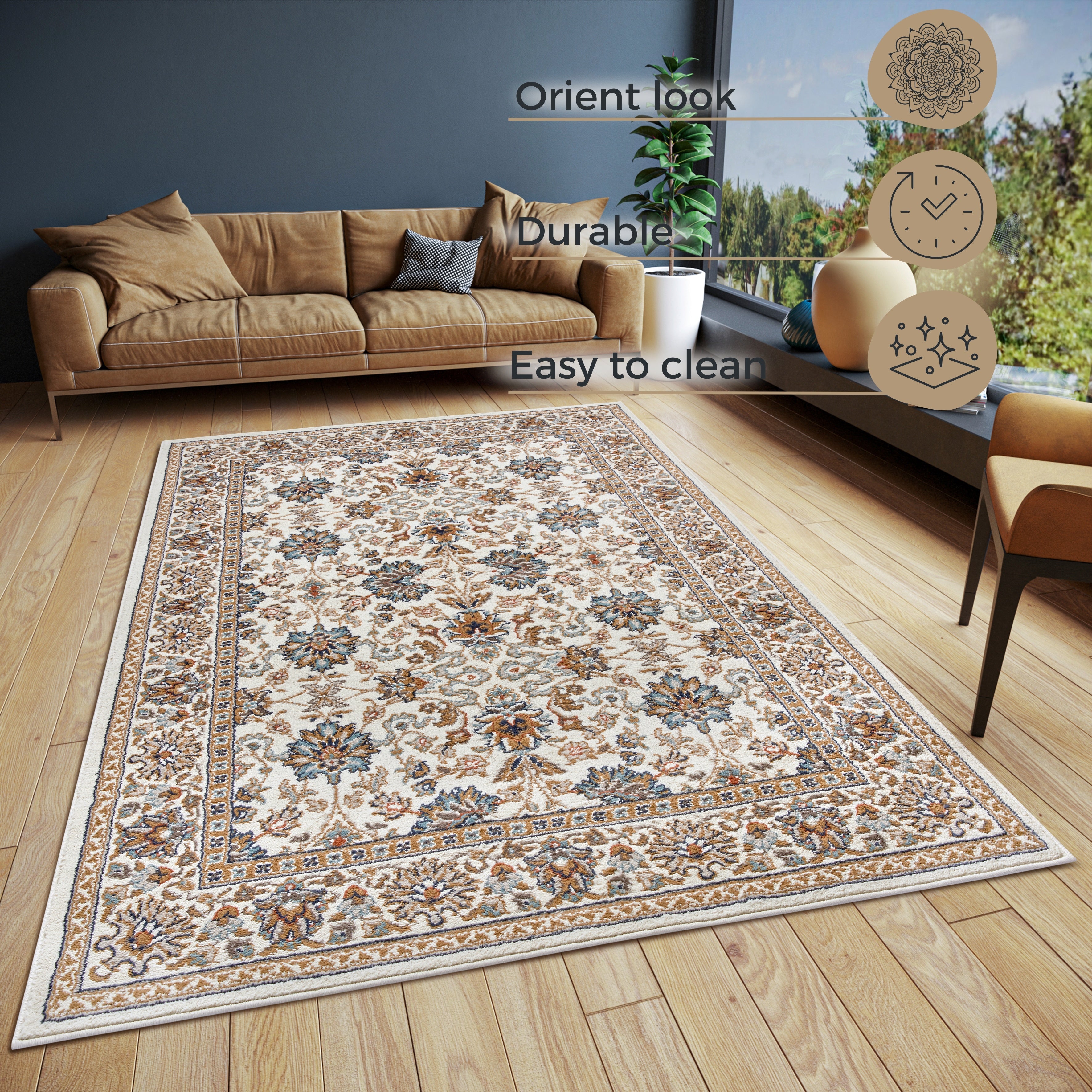 Hanse Home Orient Matta Saraceni creme flerfärgad