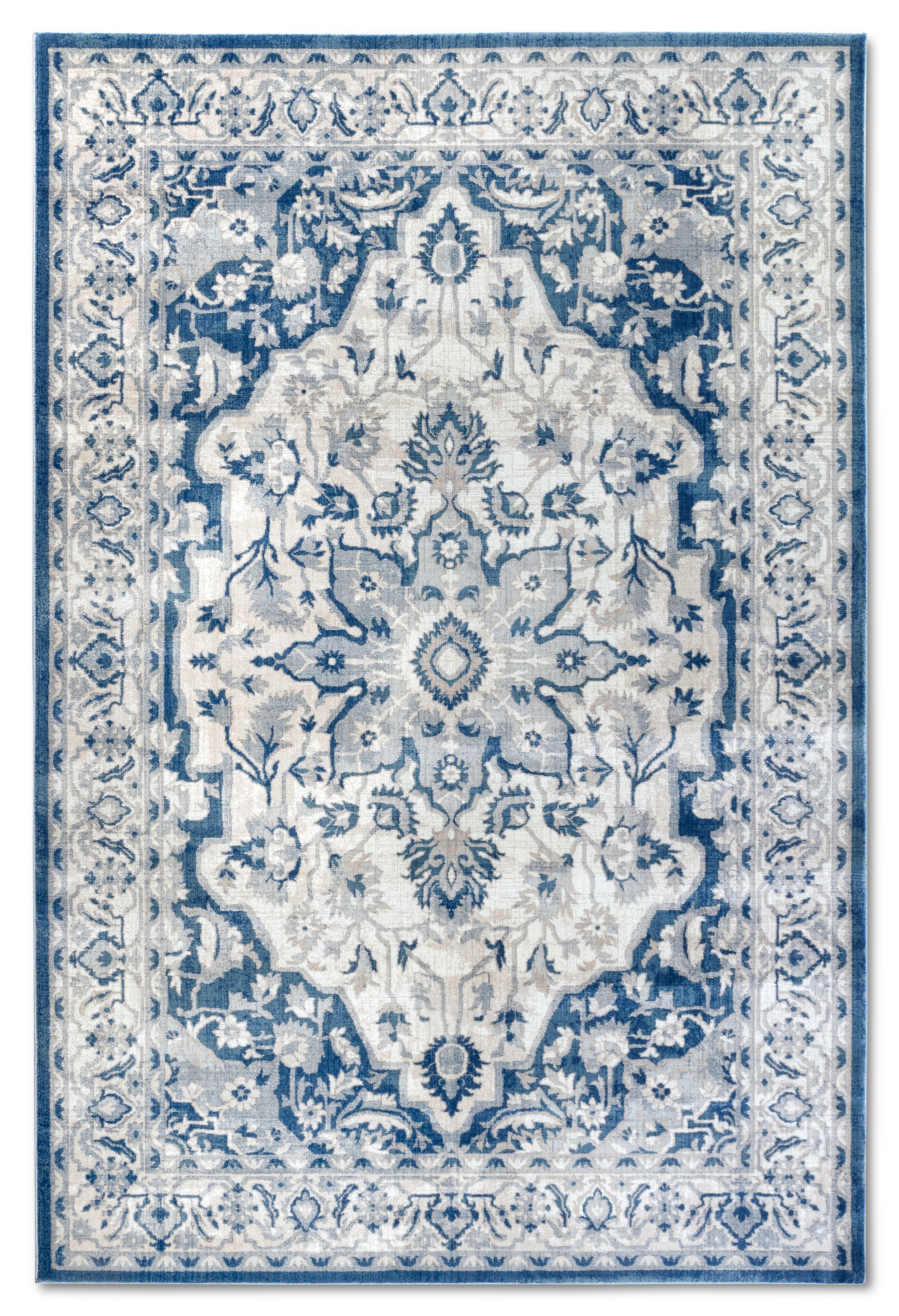 Villeroy & Boch 1869 Kortluggsmatta Gabrielle creme blå