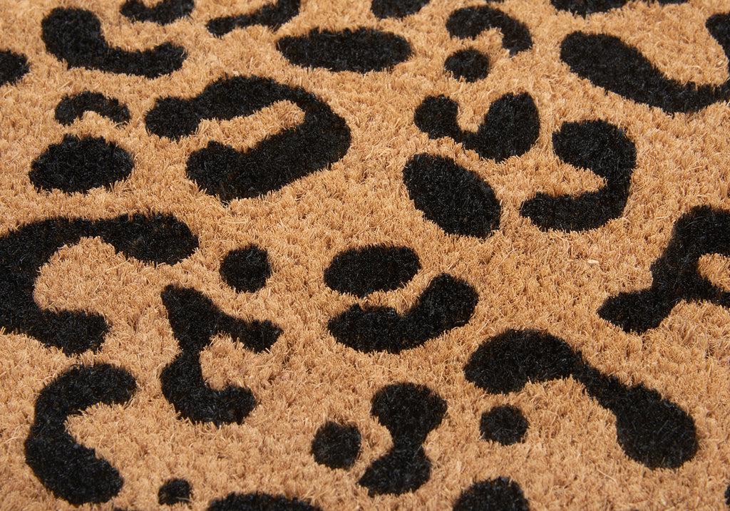 Hanse Home Mix Mats Dörrmatta kokos Leopard Look