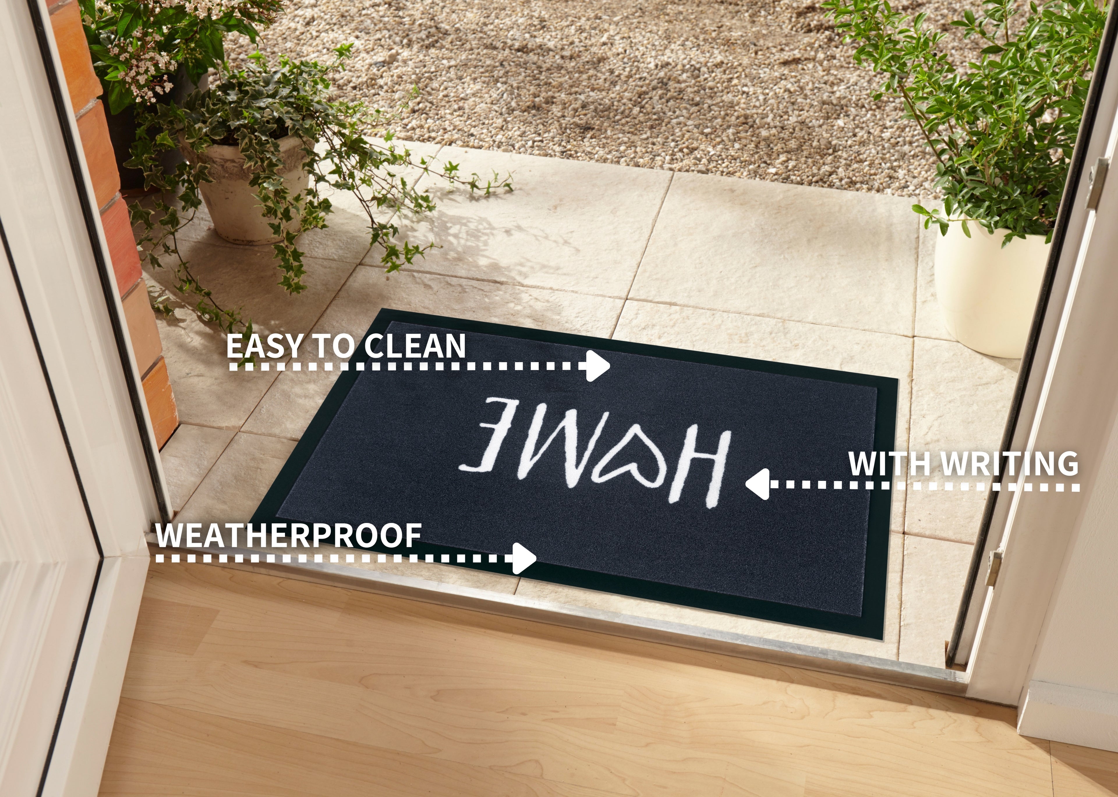 Washable In- and Outdoor Designdörrmatta