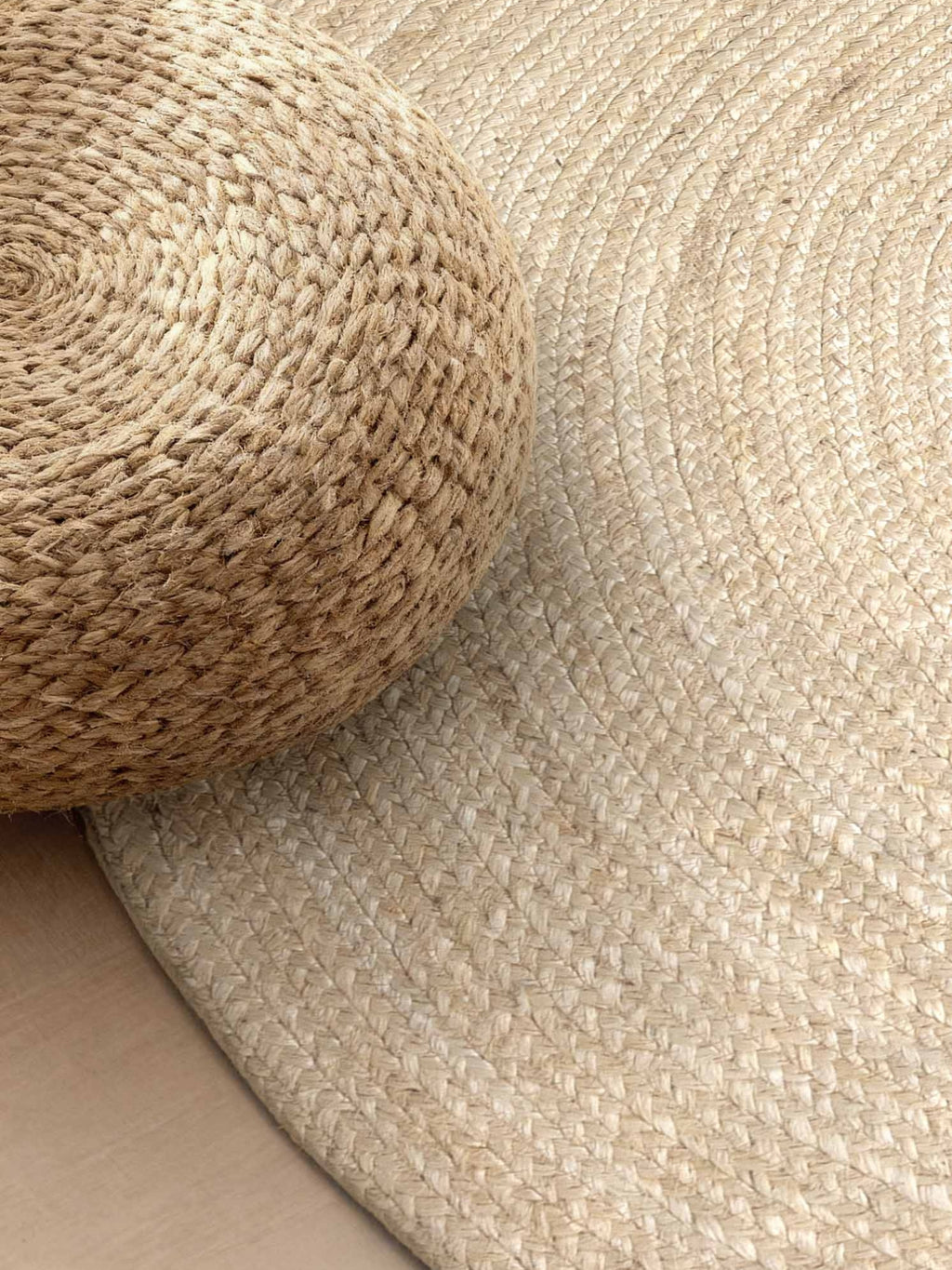 Hanse Home Jute Braided Jutematta oval Rangpur natur elfenben