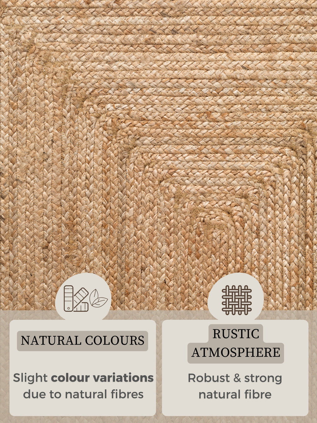 Hanse Home Juno Jutematta Juno natur brun