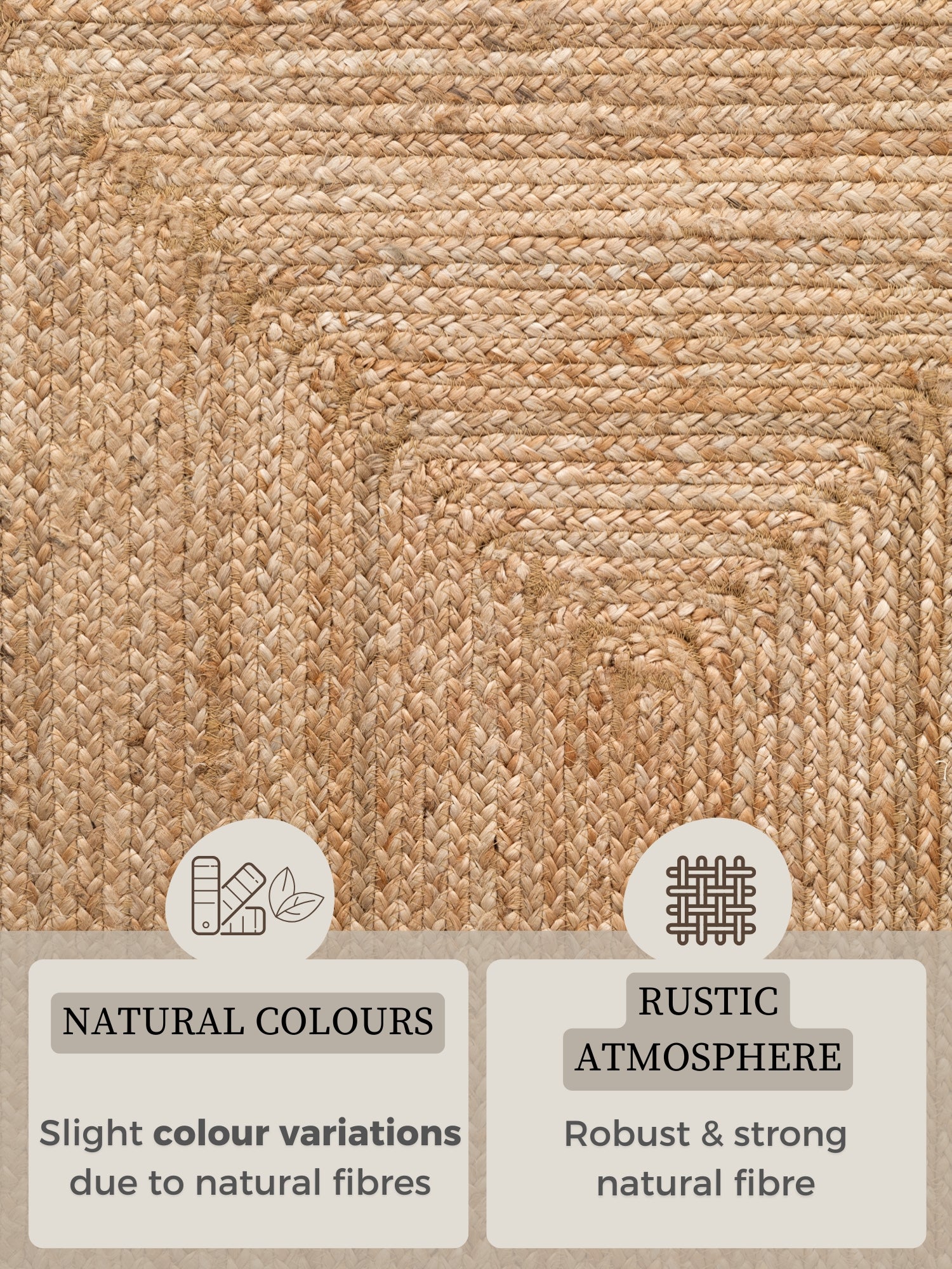 Hanse Home Juno Jutematta Juno natur brun