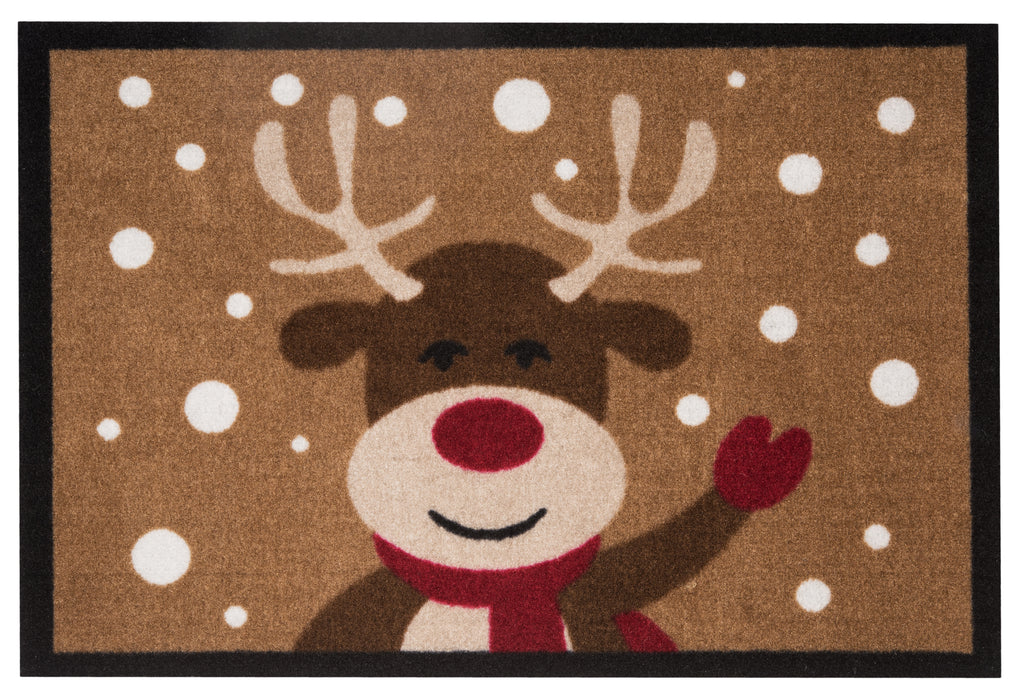 Designdörrmatta Reindeer