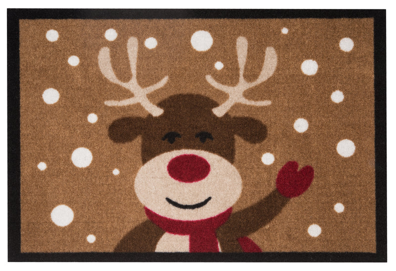 Designdörrmatta Reindeer