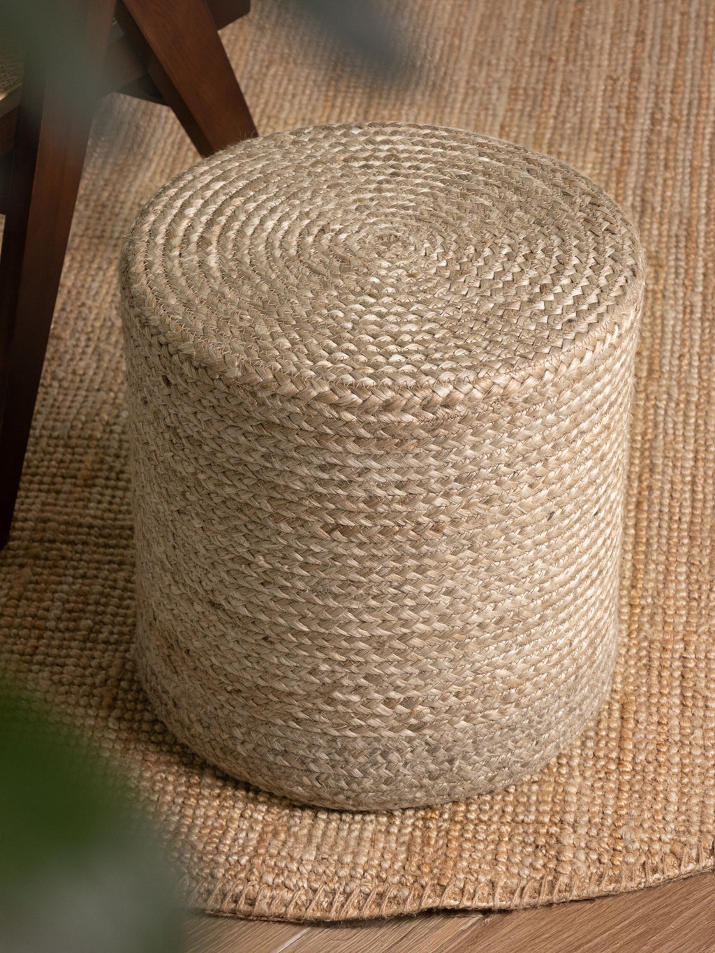 Hanse Home Looma Jutepuff Looma natur greige