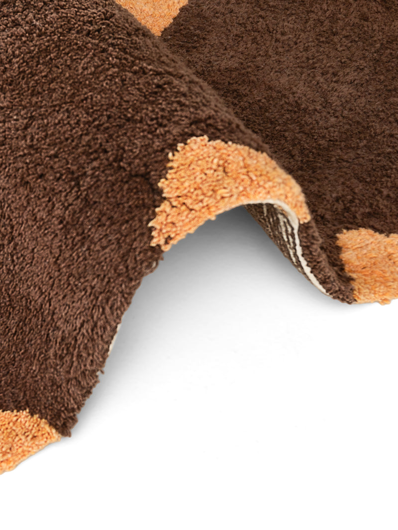 Hanse Home Snuggle Barnmatta Lea brun flerfärgad