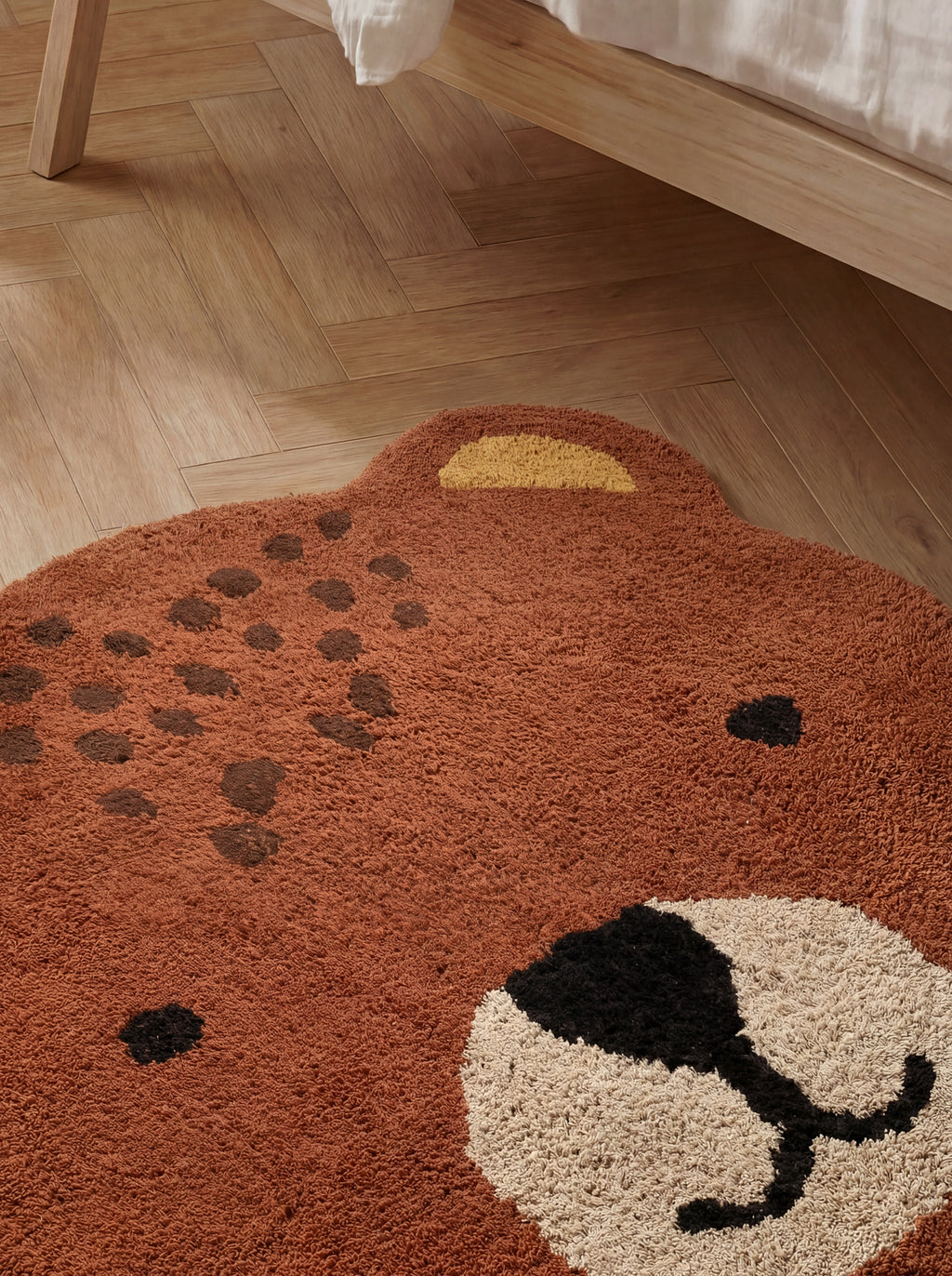 Hanse Home Snuggle Barnmatta Berry brun flerfärgad