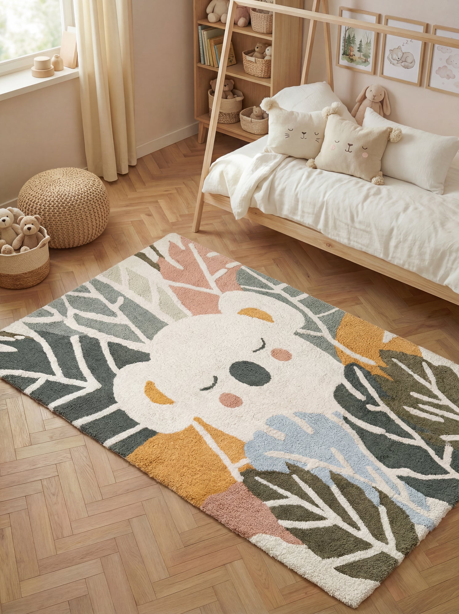Hanse Home Snuggle Barnmatta Tabea creme flerfärgad