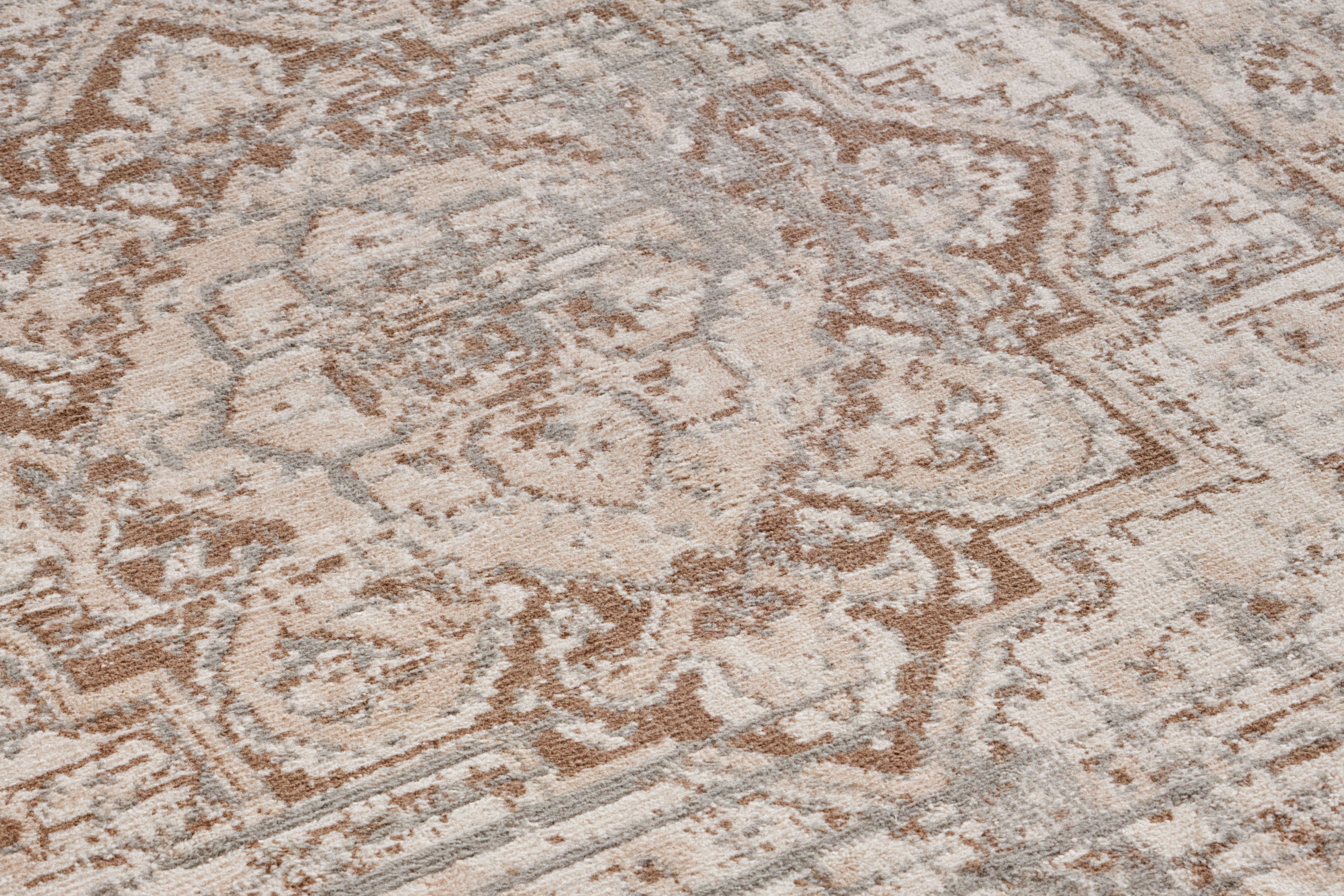 Hanse Home Terrain Designerkortluggsmatta Sand creme brun
