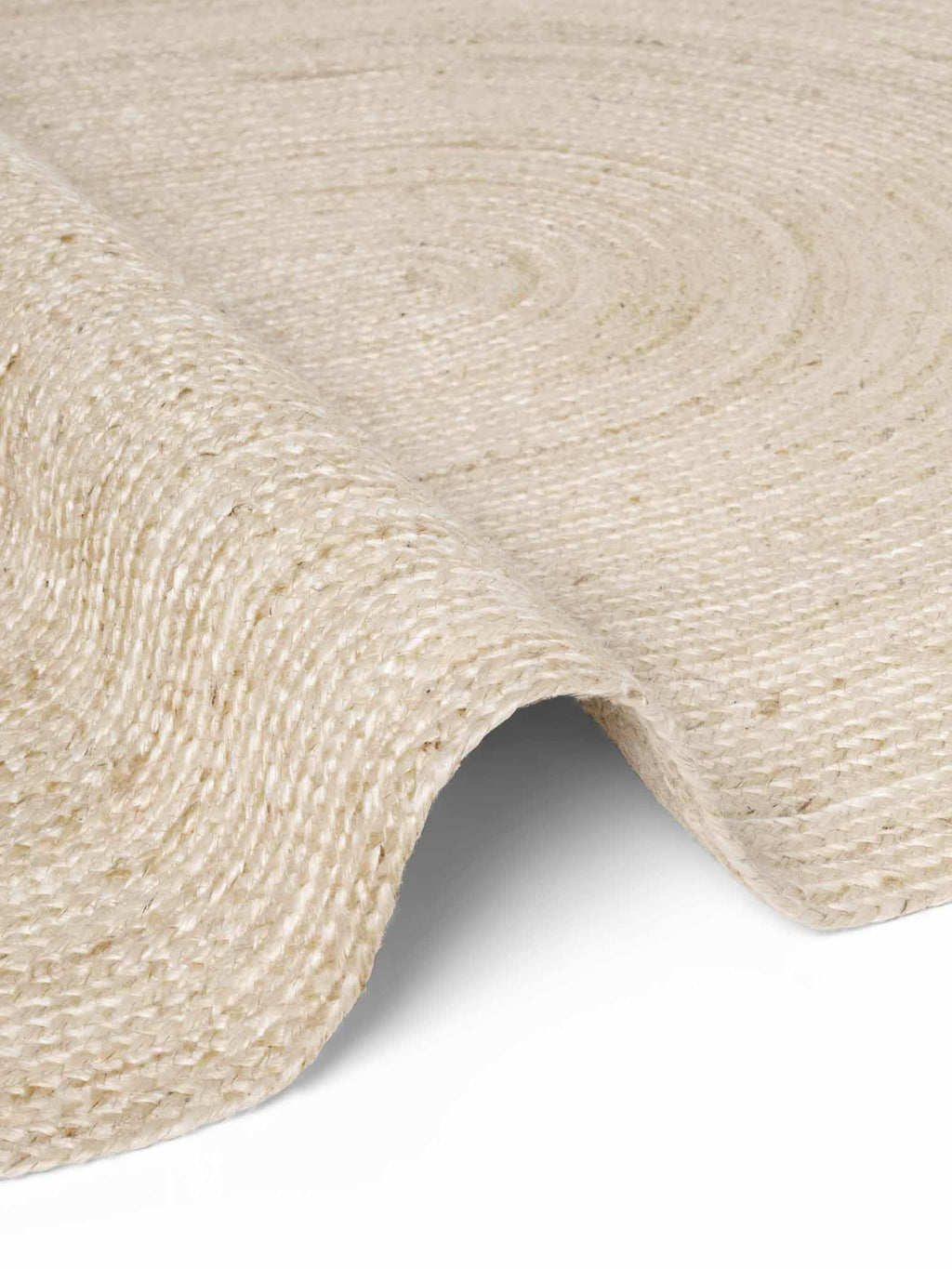 Hanse Home Jute Braided Jutematta oval Rangpur natur elfenben