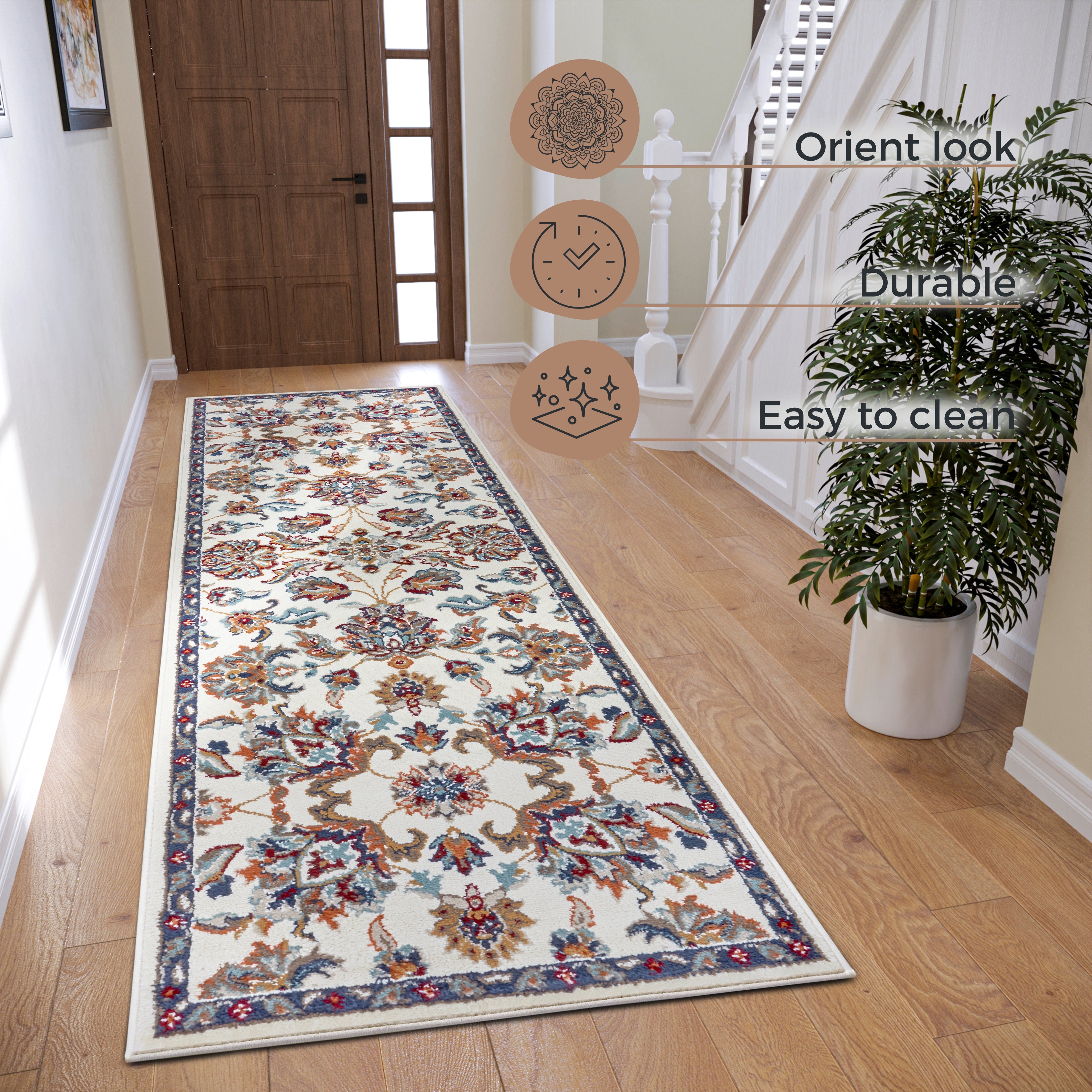 Hanse Home Orient Matta Caracci creme flerfärgad