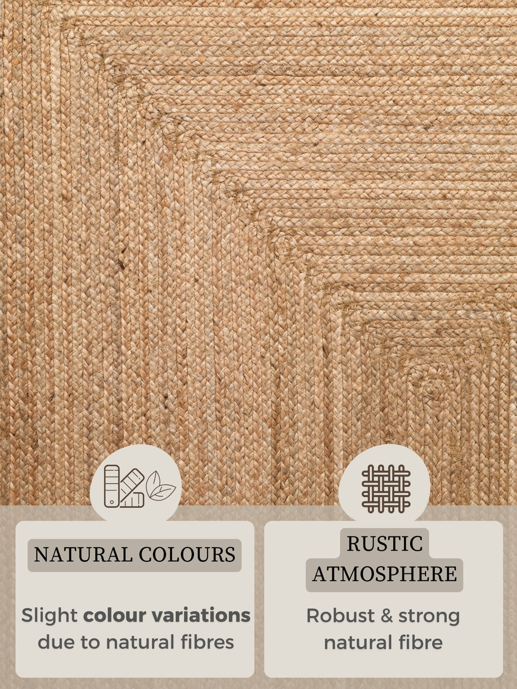 Hanse Home Juno Jutematta Juno natur brun