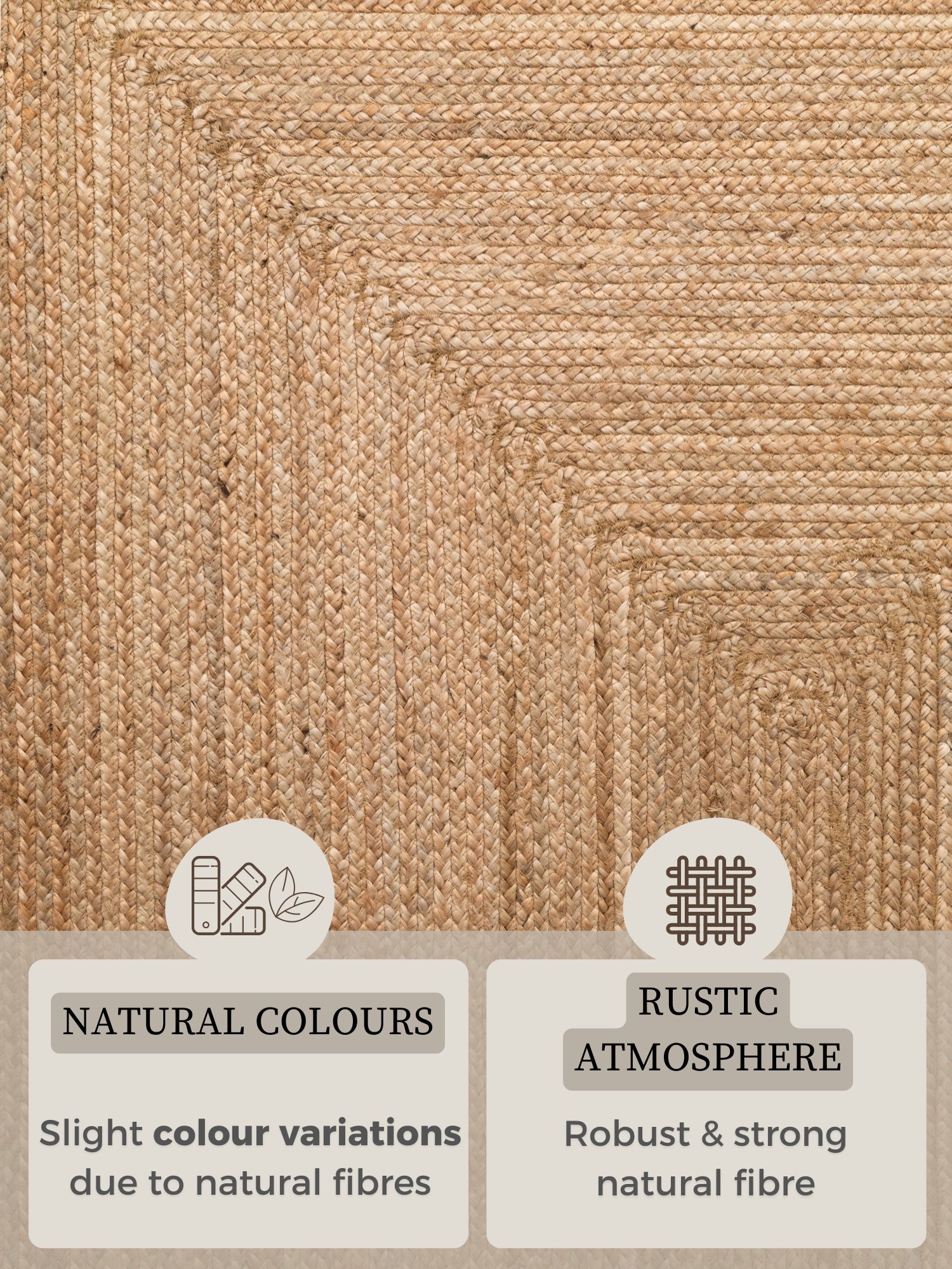 Hanse Home Juno Jutematta Juno natur brun