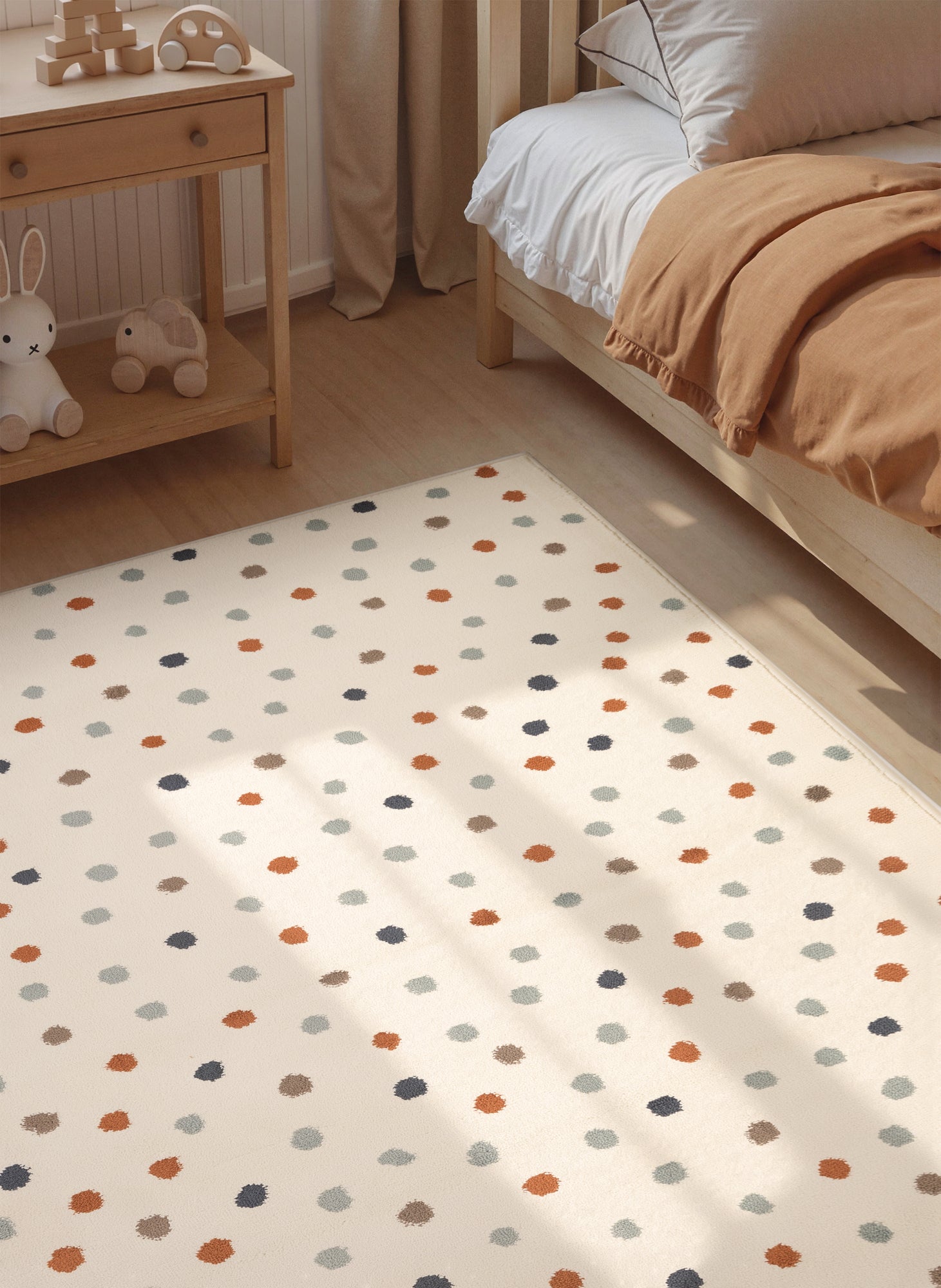 Hanse Home Adventures Barnmatta Konfetti creme flerfärgad