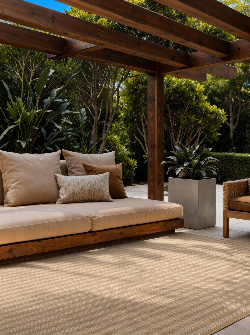 Linley jute vit