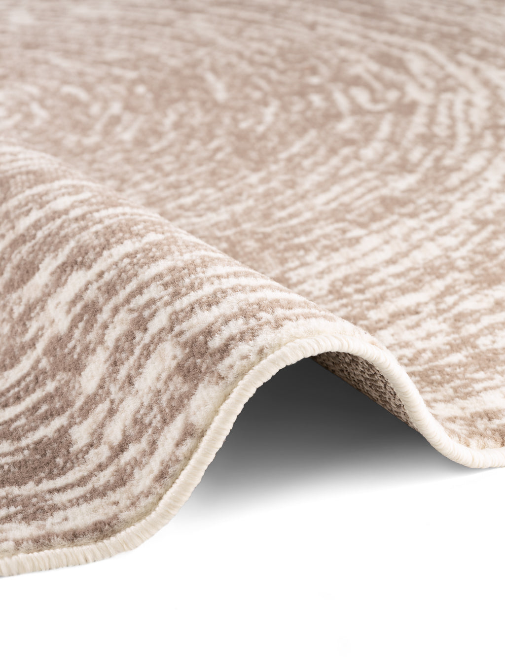 Hanse Home Gloria Kortluggsmatta rund Cavallo creme beige
