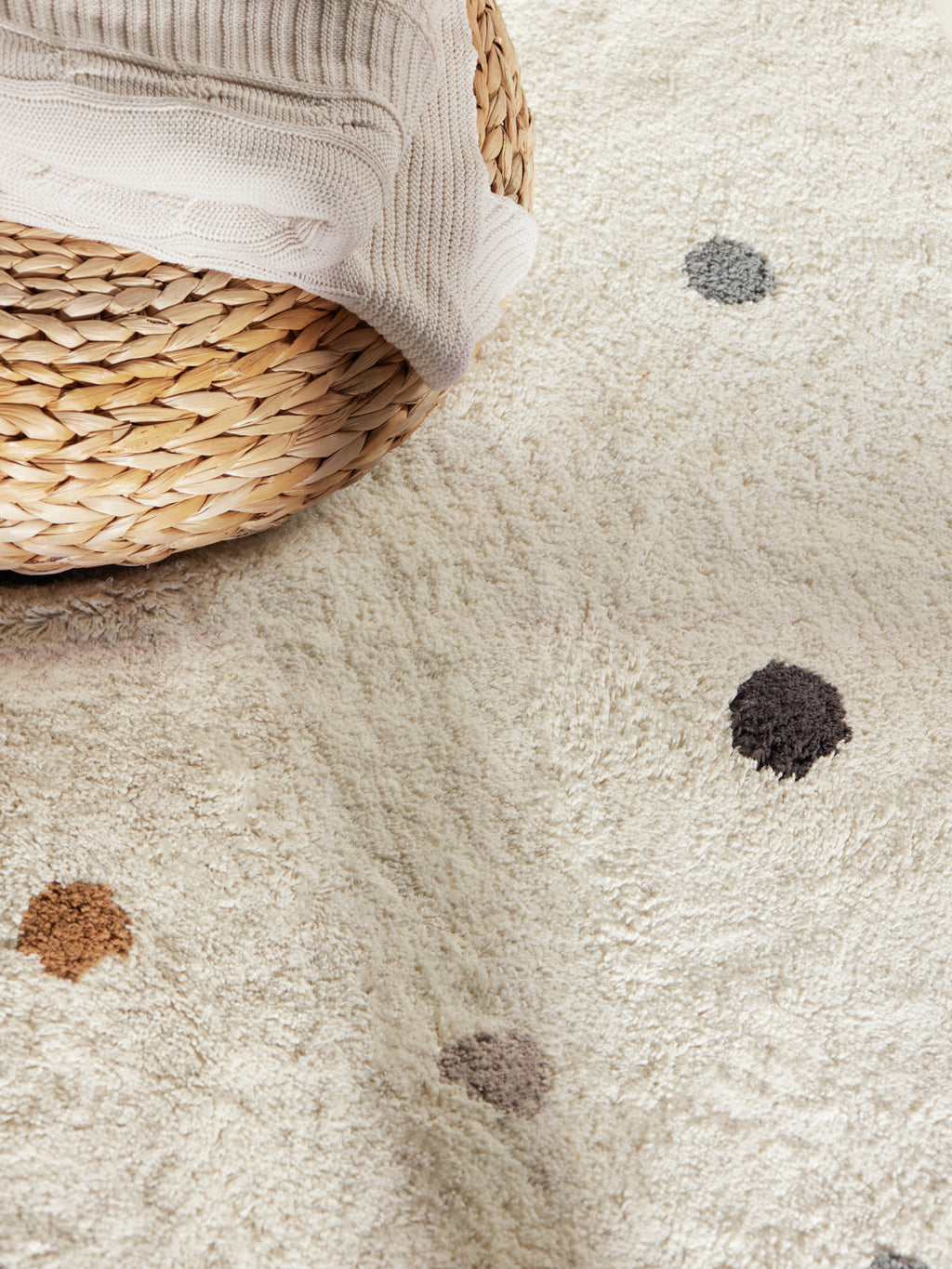 Hanse Home Snuggle Barnmatta Pippo creme flerfärgad