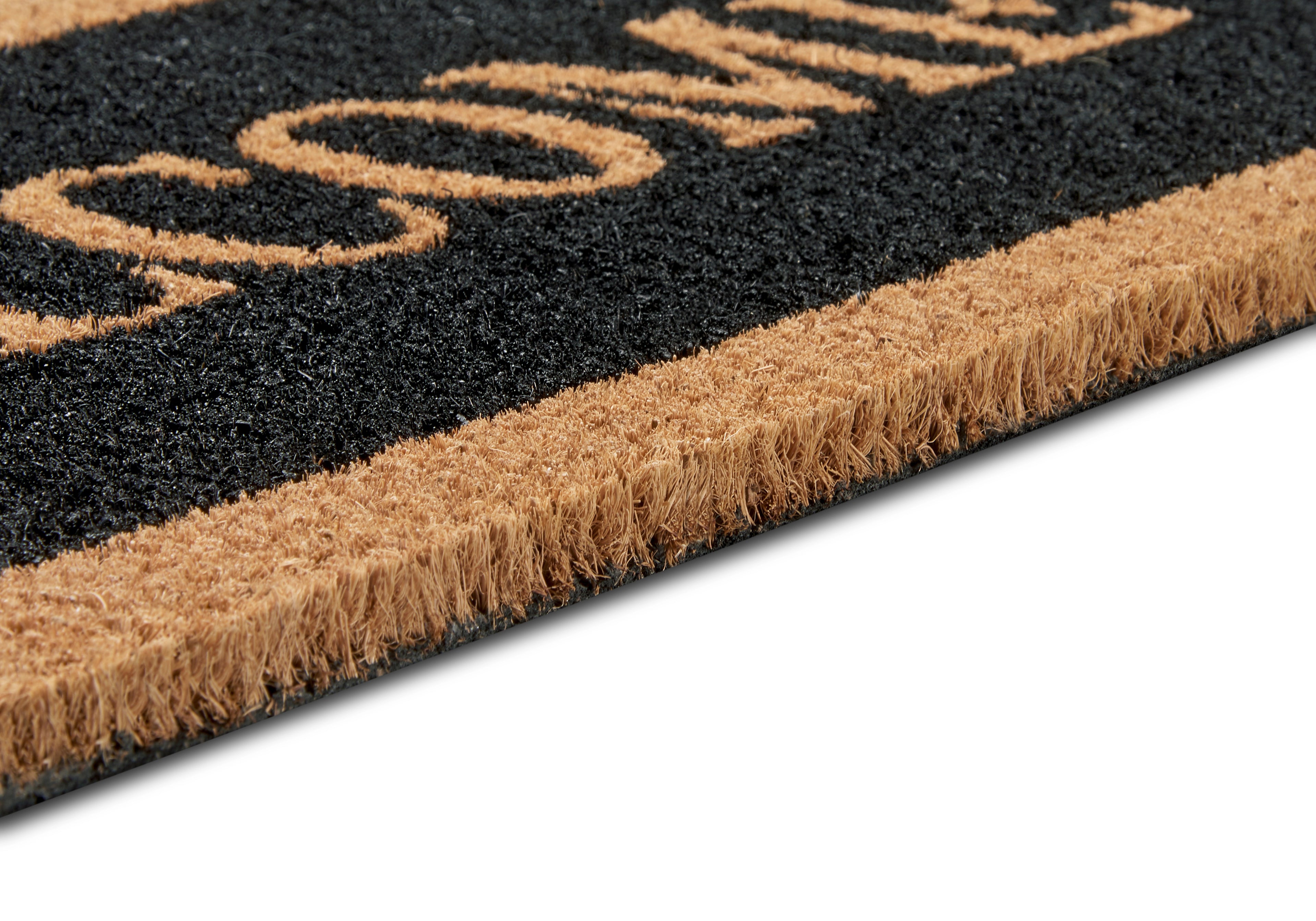 Hanse Home Mix Mats Dörrmatta kokos svart Welcome Border