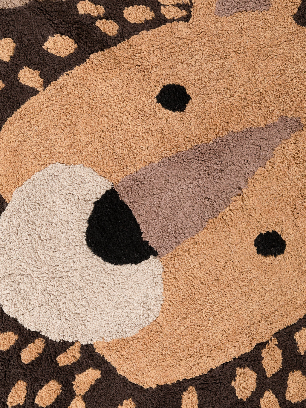 Hanse Home Snuggle Barnmatta Roary brun flerfärgad