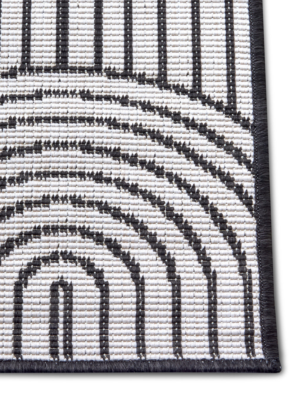 Hanse Home Flatweave Vändbar inom- och utomhusmatta Pangli svart