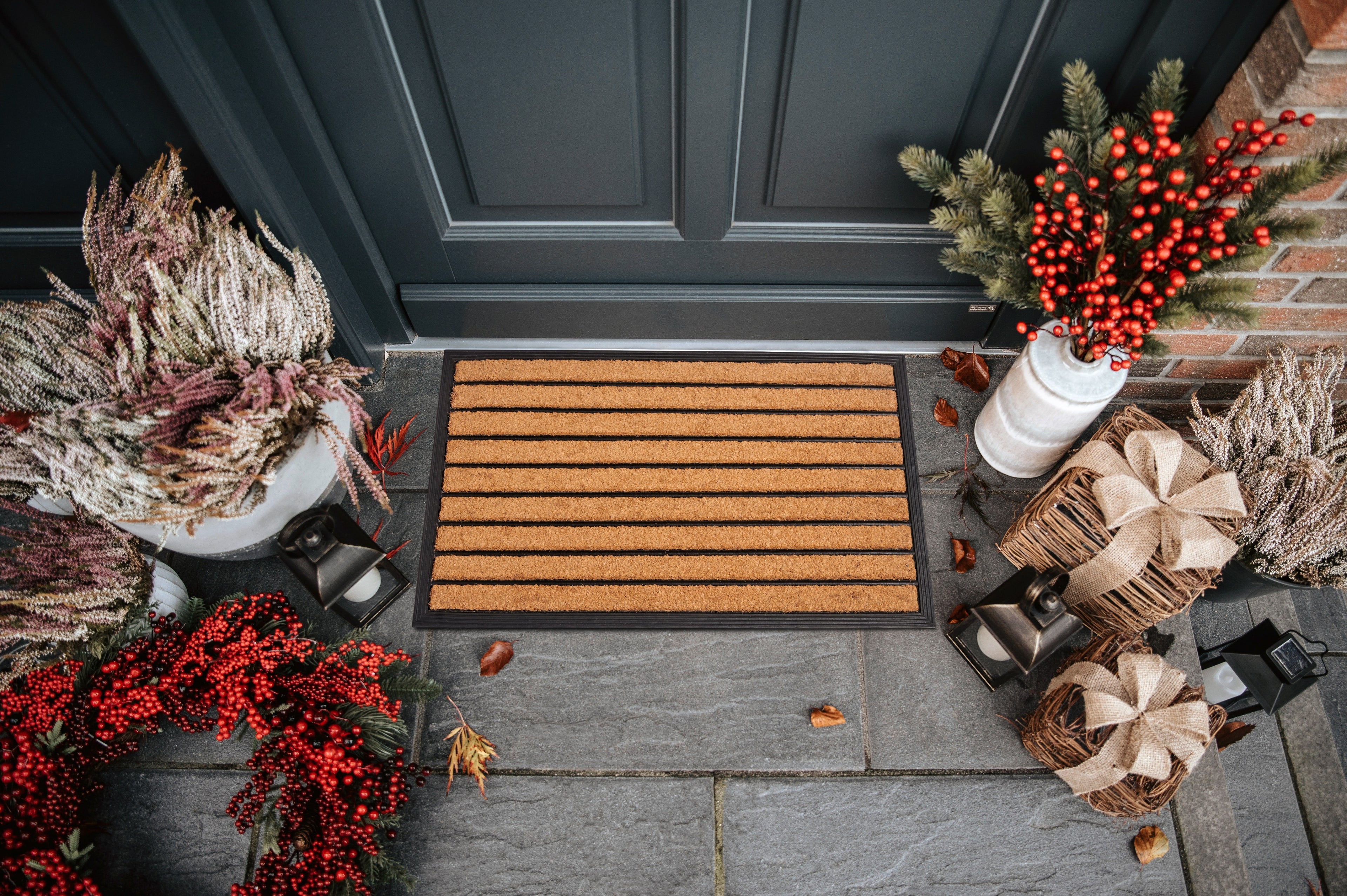 Hanse Home Mix Mats Dörrmatta Rubber kokos Striped