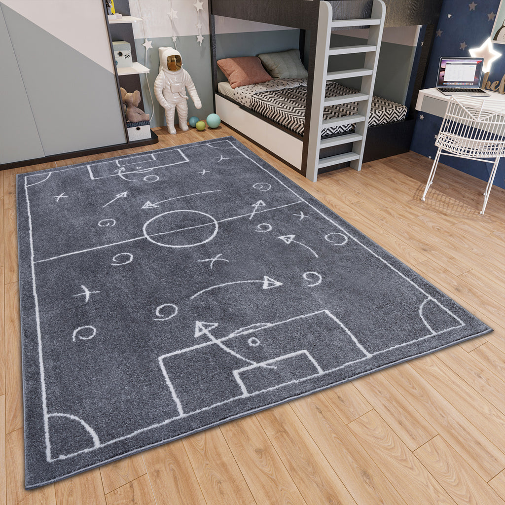 Hanse Home Adventures Barnmatta Gameplan mörkgrå